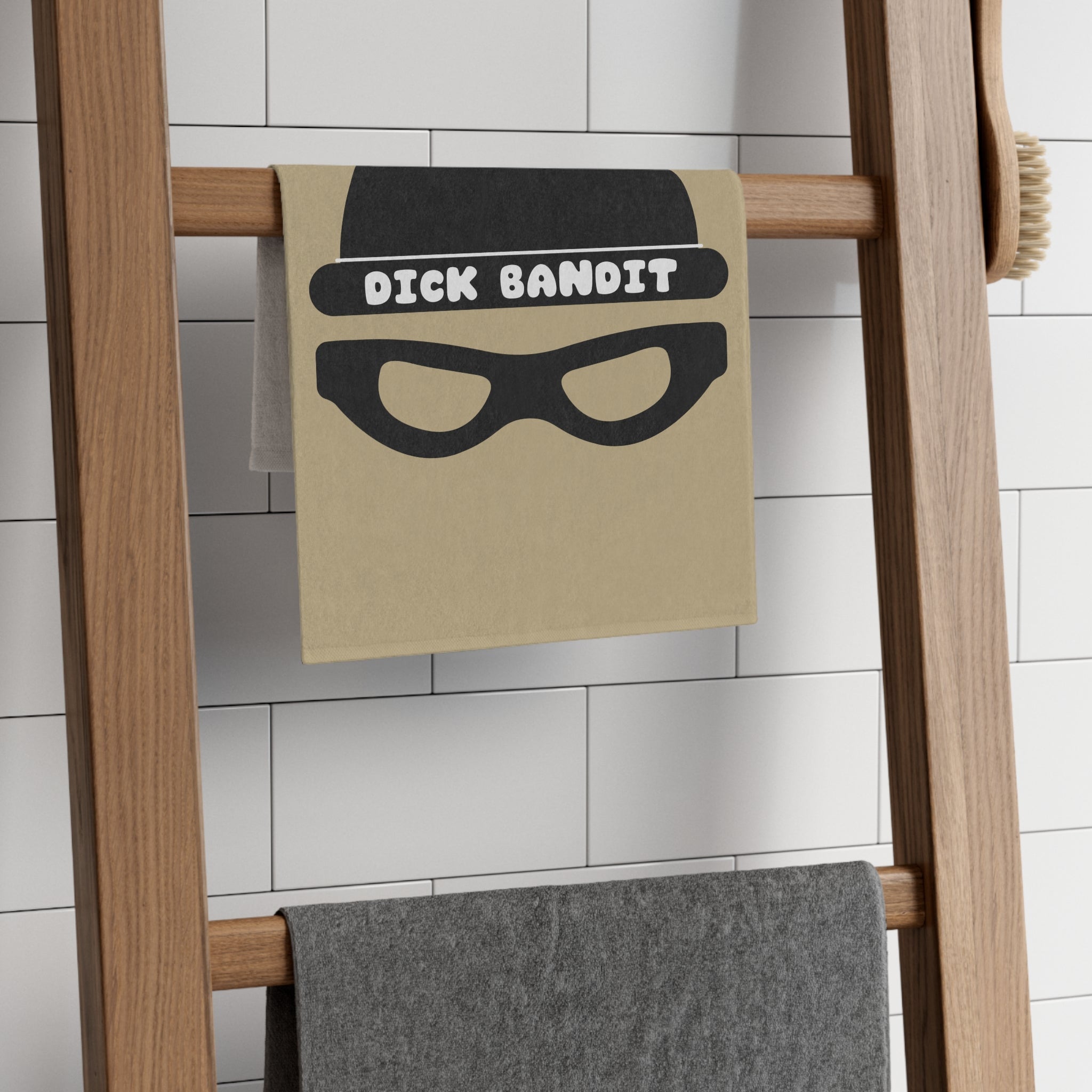Dick Bandit Gold | Mix & Match Soft Fun-Flirty Lovers’ Towels