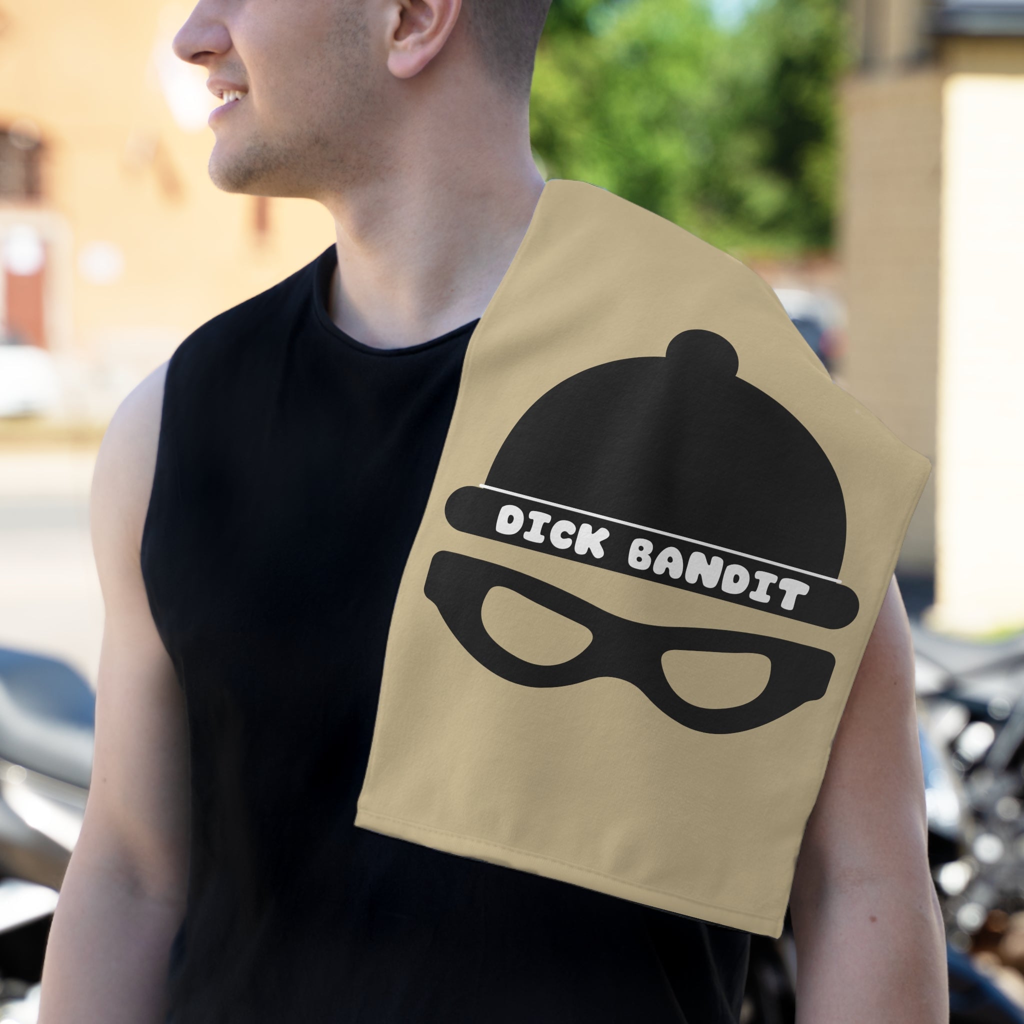 Dick Bandit Gold | Mix & Match Soft Fun-Flirty Lovers’ Towels