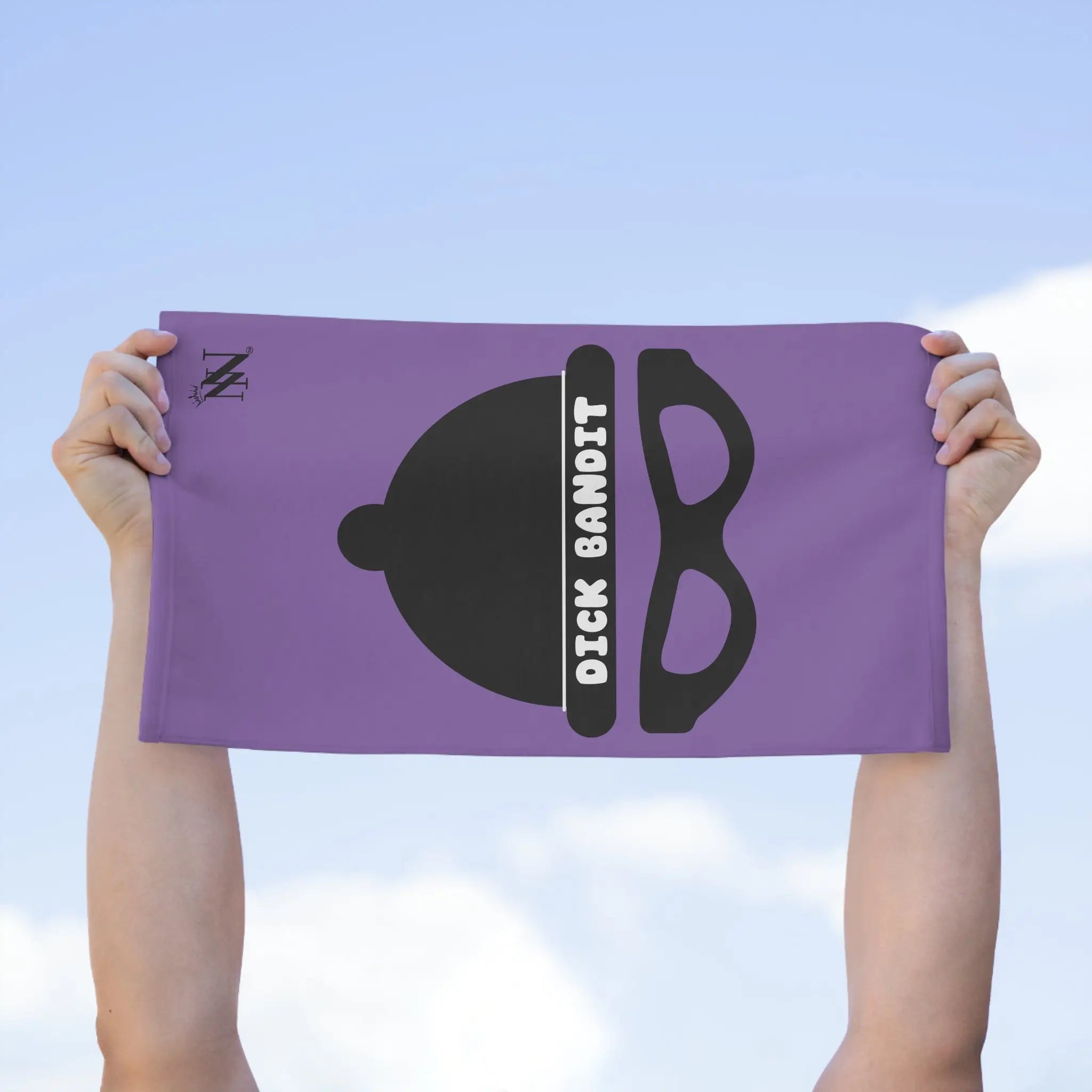 Dick Bandit Lavendar | Mix & Match Soft Fun-Flirty Lovers’ Towels