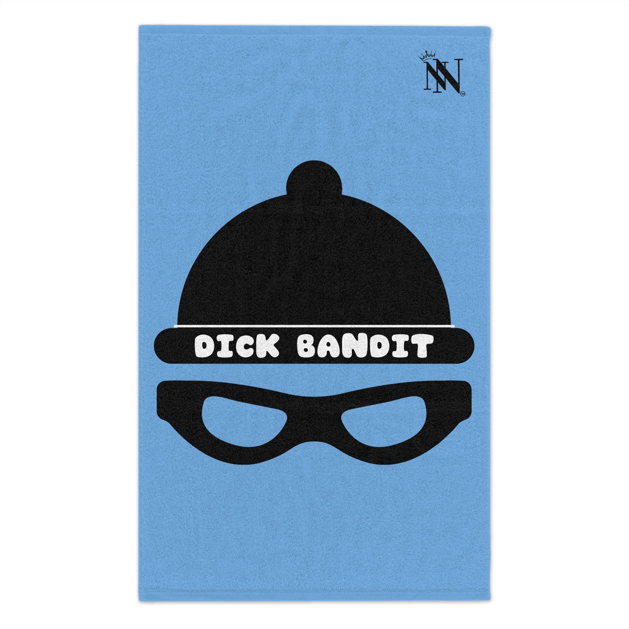 Dick Bandit Light Blue | Mix & Match Soft Fun-Flirty Lovers’ Towels