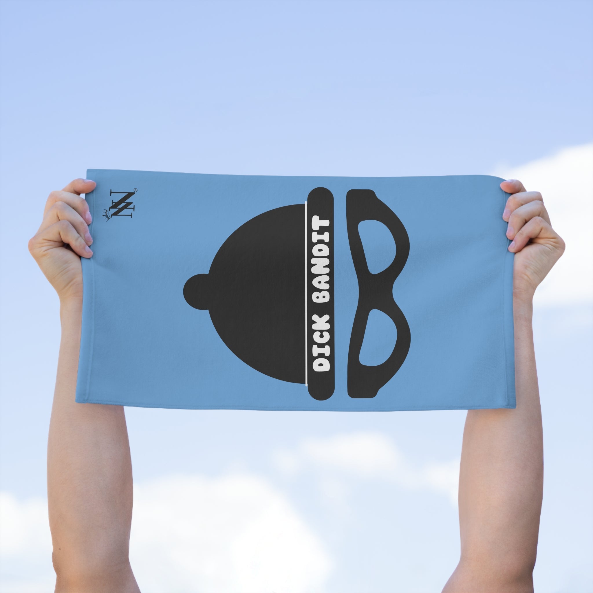 Dick Bandit Light Blue | Mix & Match Soft Fun-Flirty Lovers’ Towels