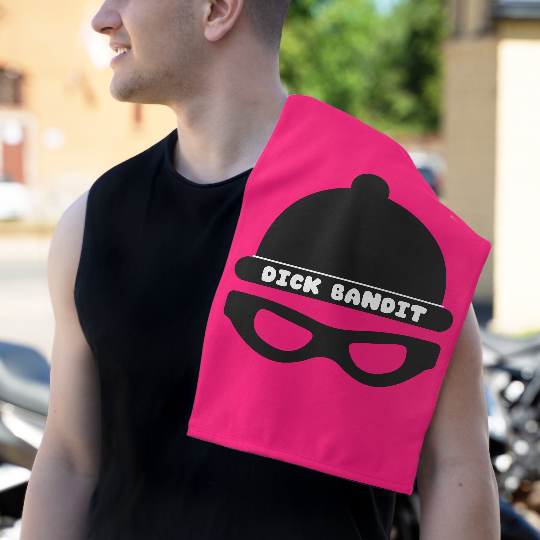 Dick Bandit Pink | Mix & Match Soft Fun-Flirty Lovers’ Towels