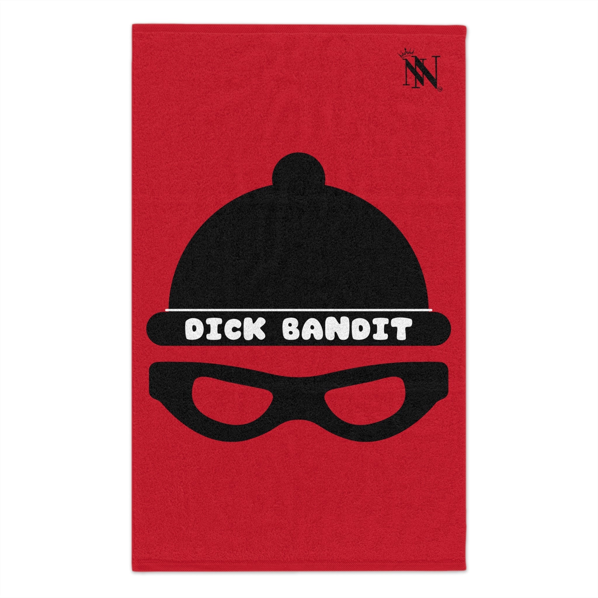 Dick Bandit Red | Mix & Match Soft Fun-Flirty Lovers’ Towels