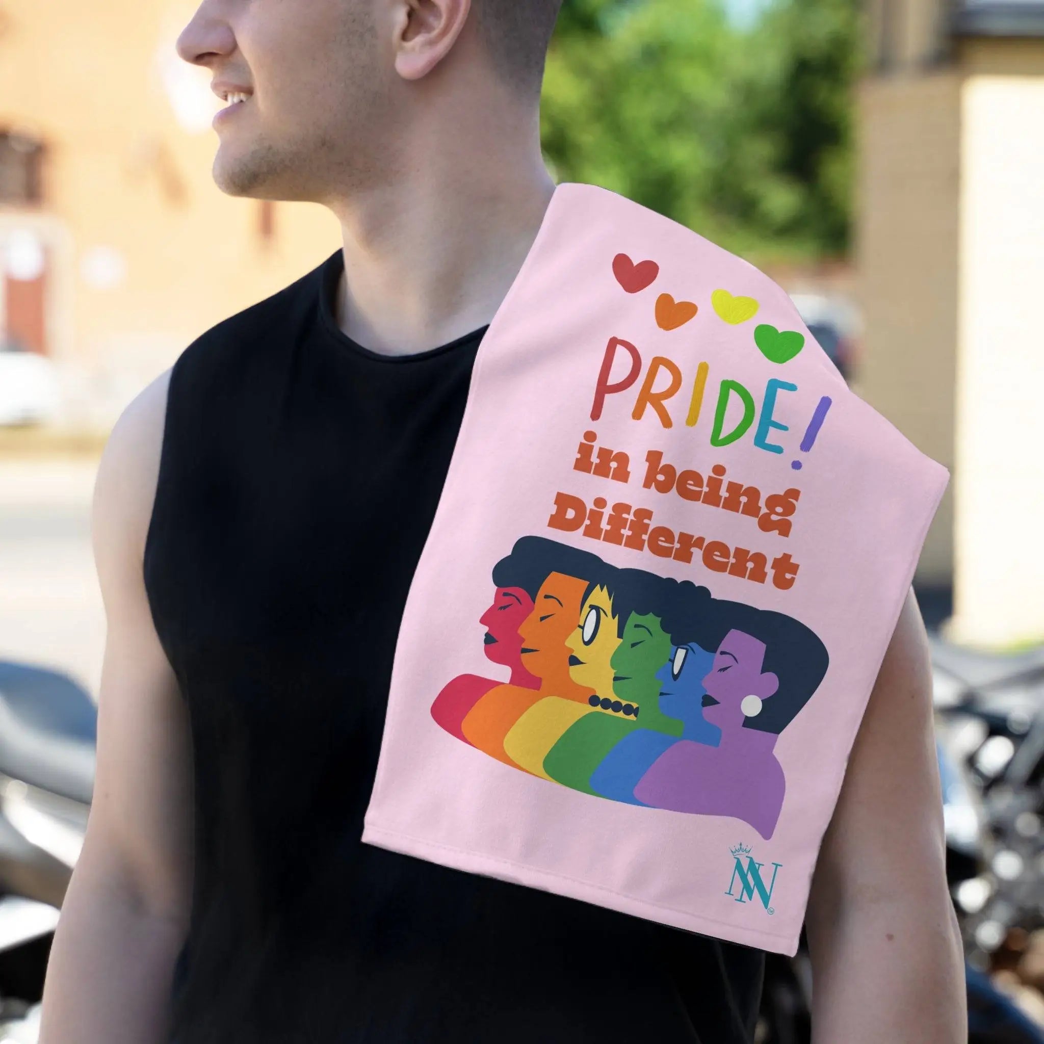 Different Pride | Mix & Match Soft Fun-Flirty Lovers’ Towels
