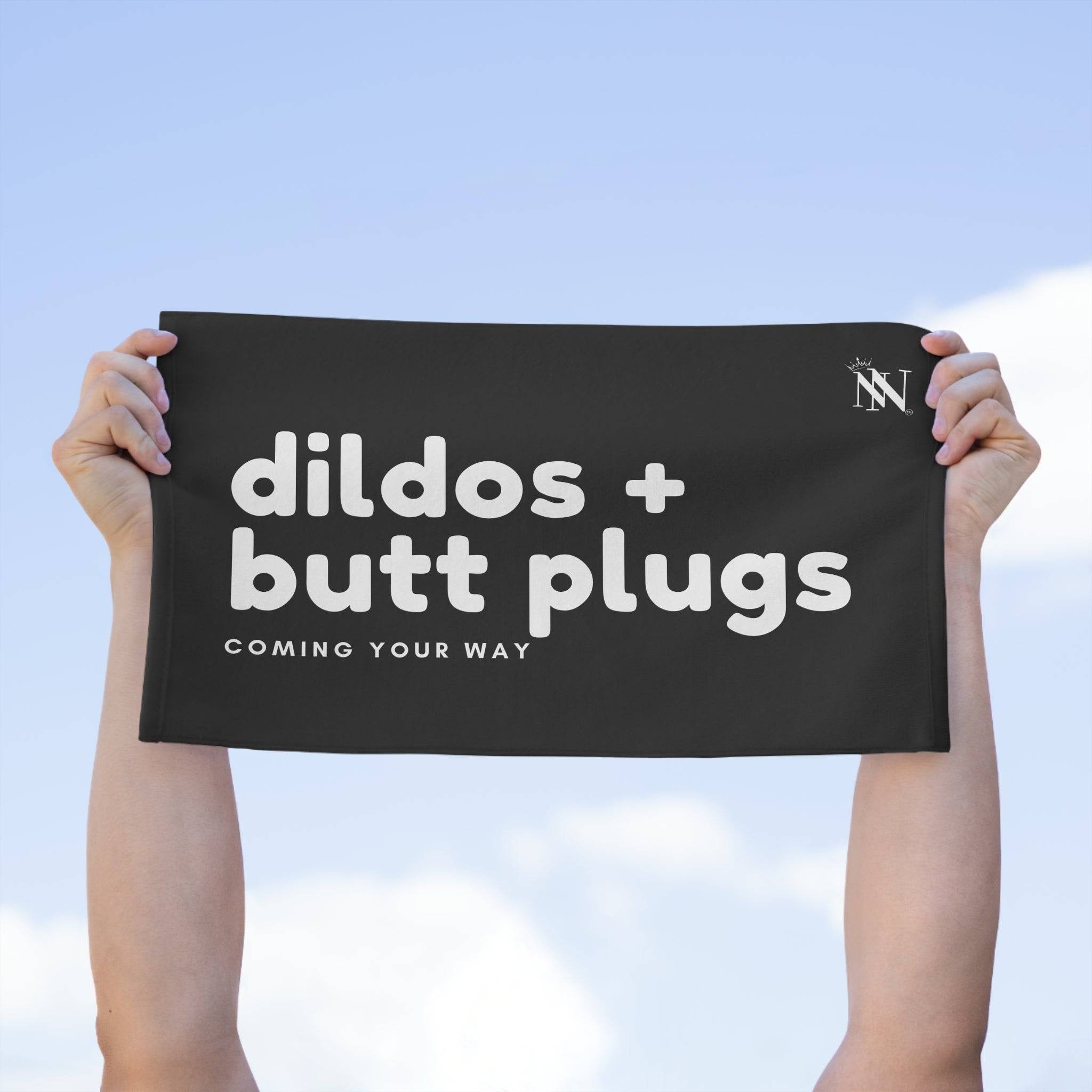 Dildo + Butt Plugs Coming Your Way | Mix & Match Soft Fun-Flirty Lovers’ Towels