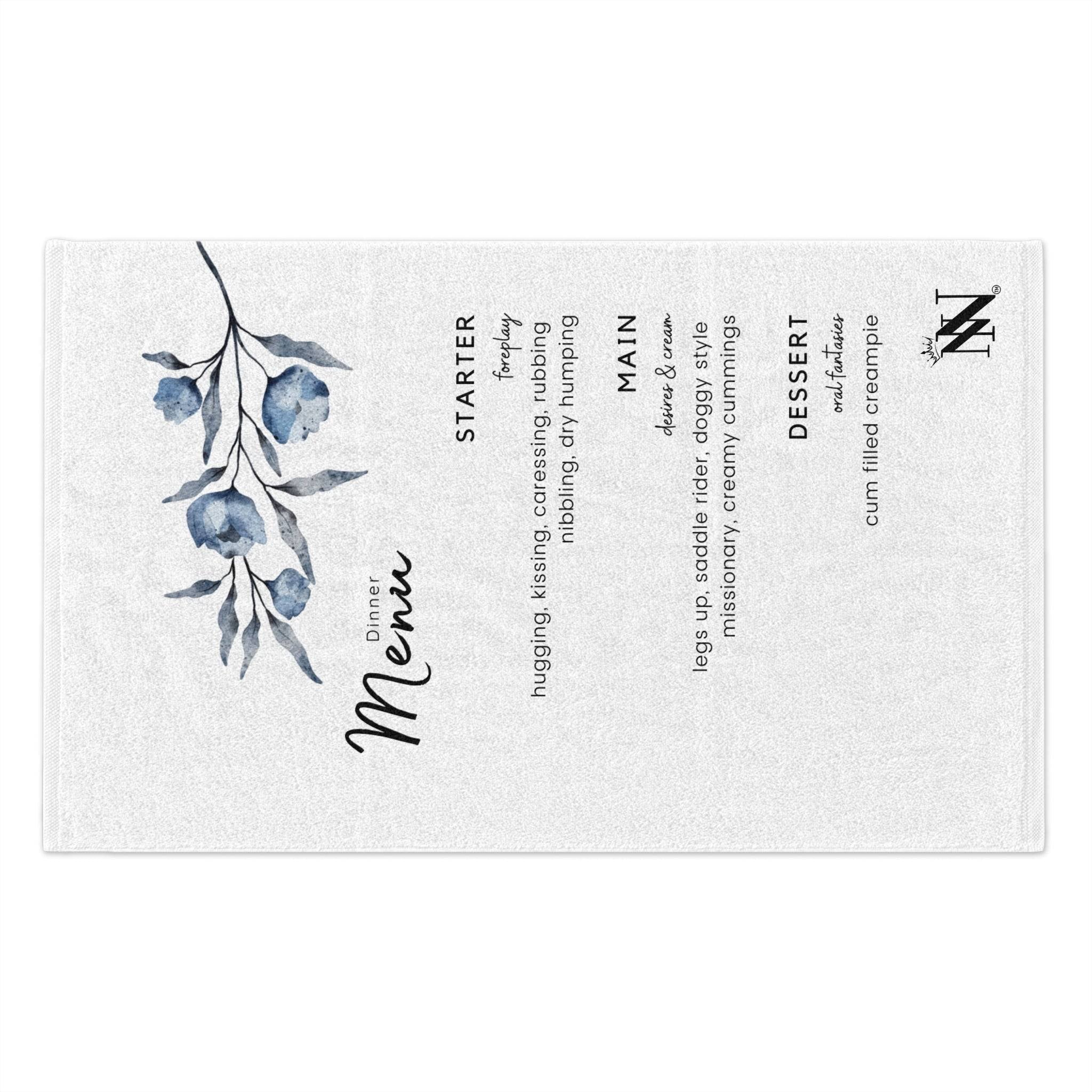Dinner Menu | Mix & Match Soft Fun-Flirty Lovers’ Towels