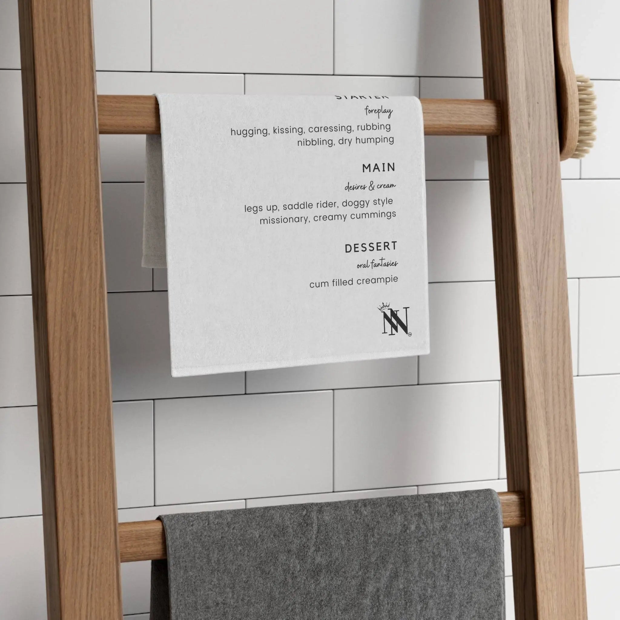 Dinner Menu | Mix & Match Soft Fun-Flirty Lovers’ Towels