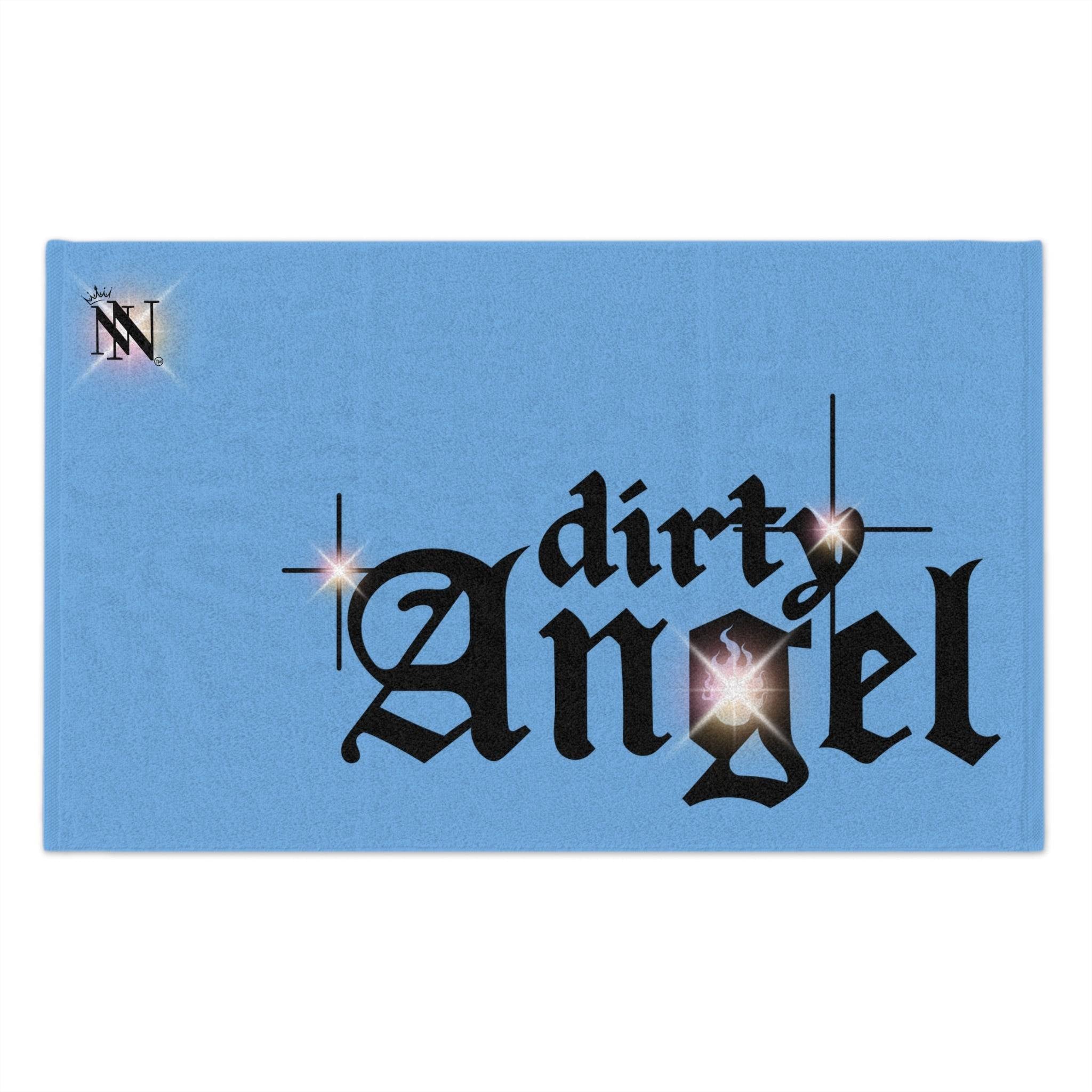 Dirty Angel Blue | Mix & Match Soft Fun-Flirty Lovers’ Towels