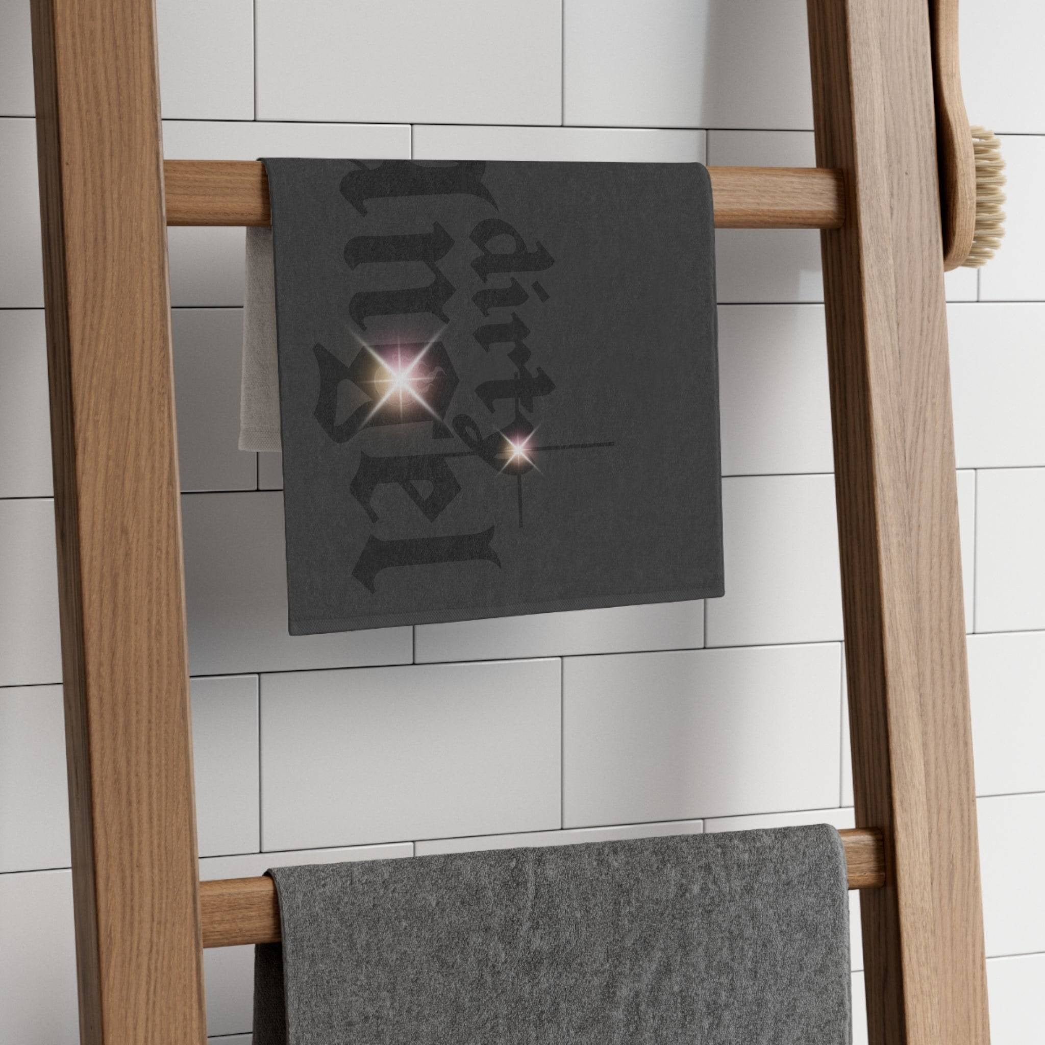 Dirty Angel Grey | Mix & Match Soft Fun-Flirty Lovers’ Towels
