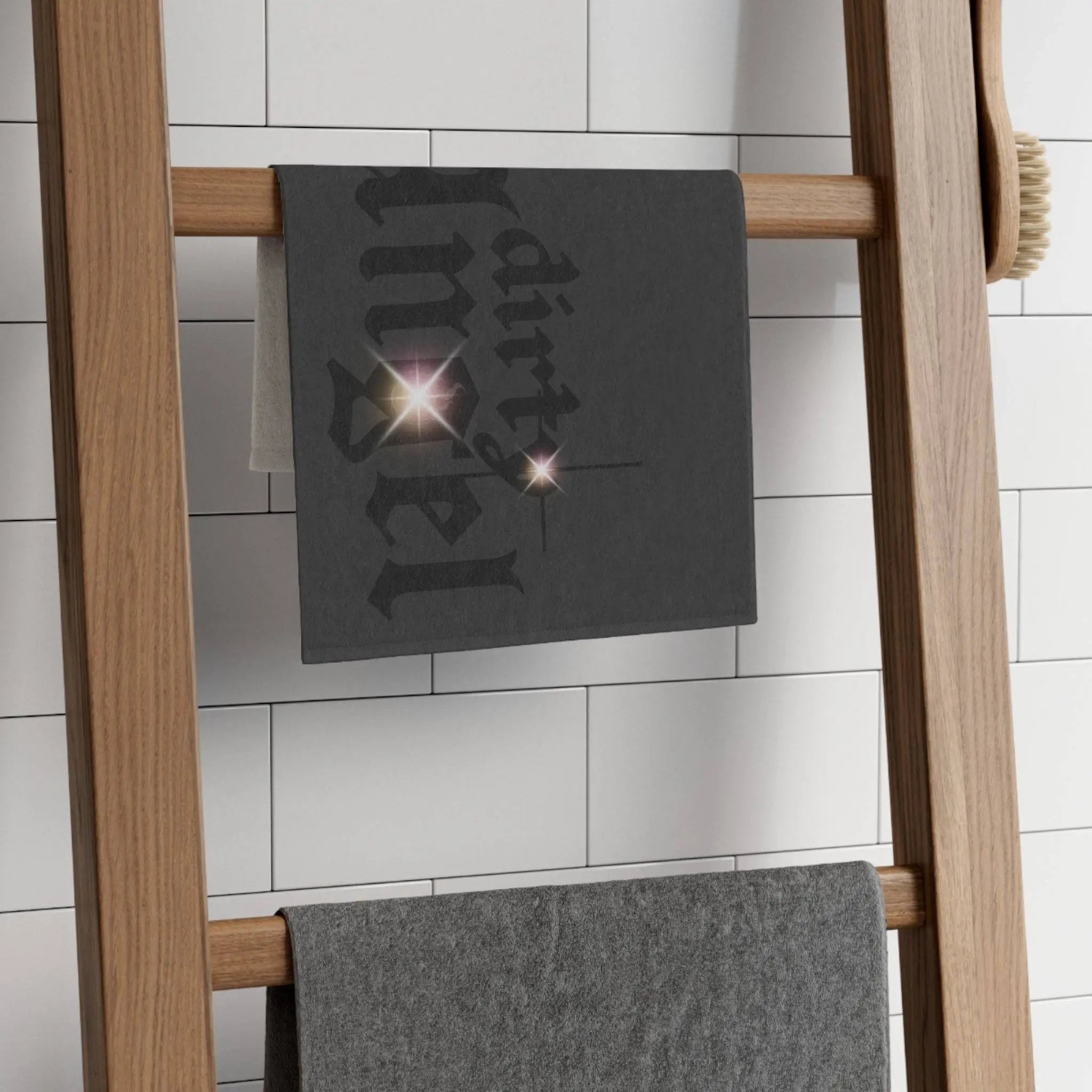 Dirty Angel Grey | Mix & Match Soft Fun-Flirty Lovers’ Towels