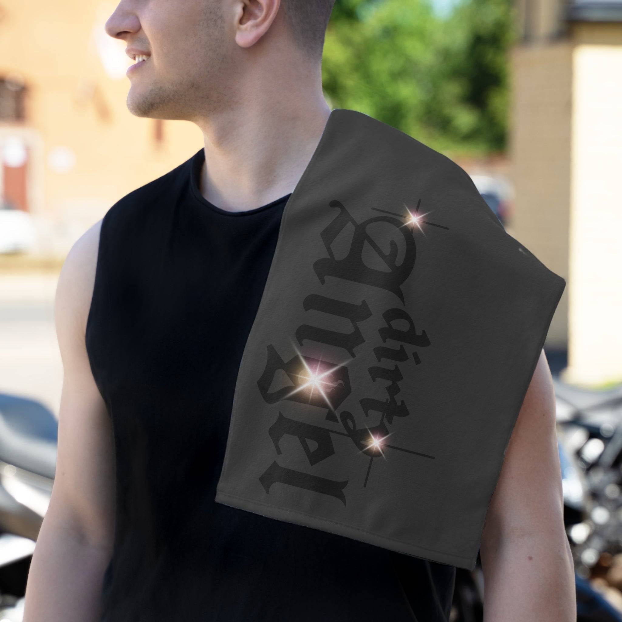 Dirty Angel Grey | Mix & Match Soft Fun-Flirty Lovers’ Towels