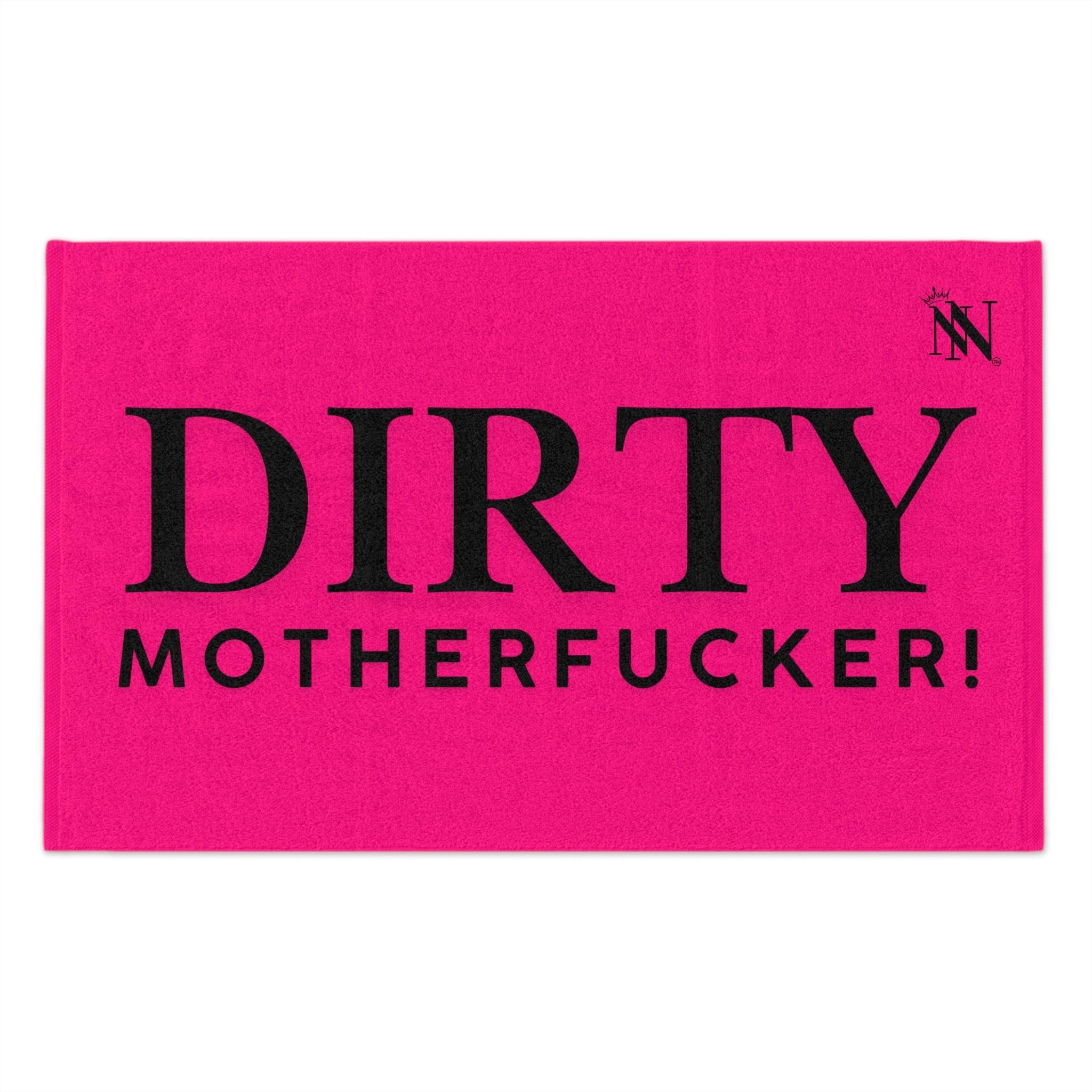 Dirty Motherfucker! Pink Mix & Match Soft Sex Towels | Flirty Lovers’ Gifts