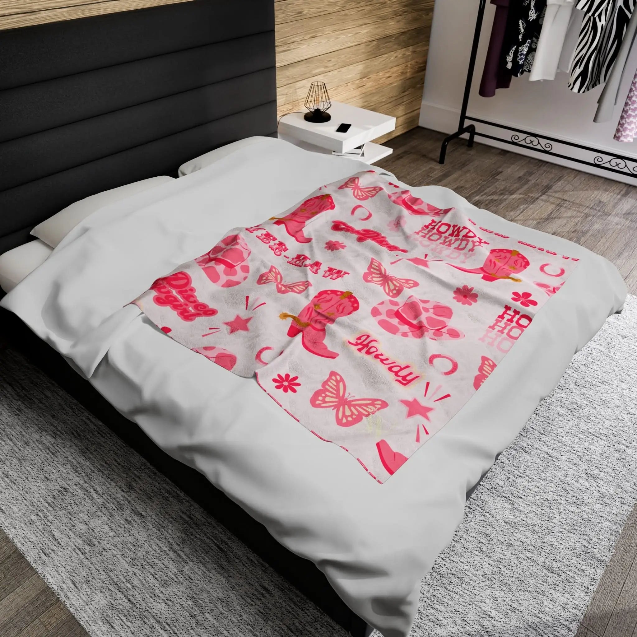 Disco Cowgirl | Mix & Match Fun-Flirty Lovers’ Blankets