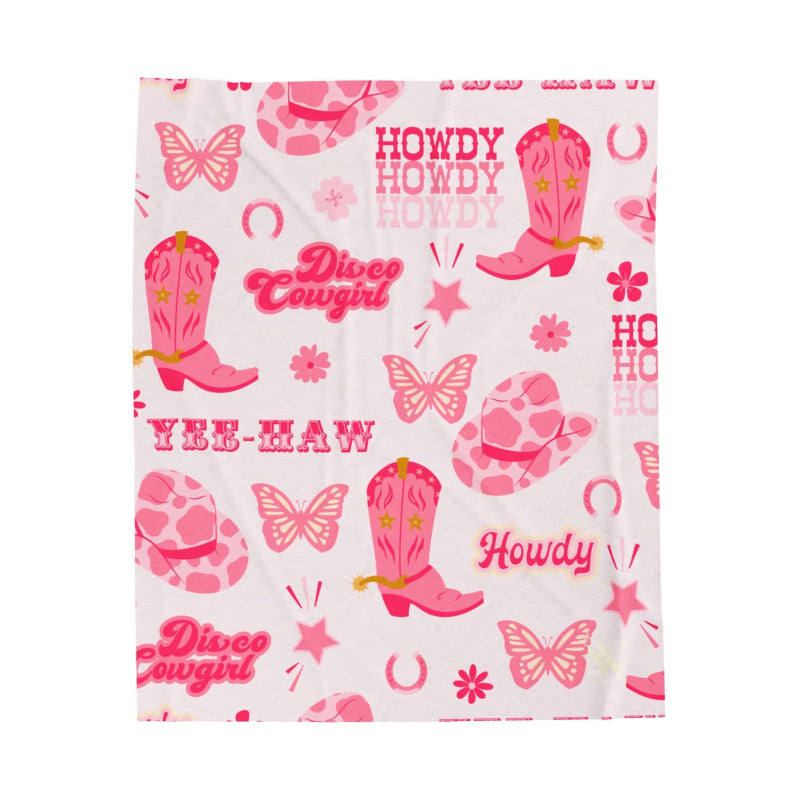Disco Cowgirl | Mix & Match Fun-Flirty Lovers’ Blankets