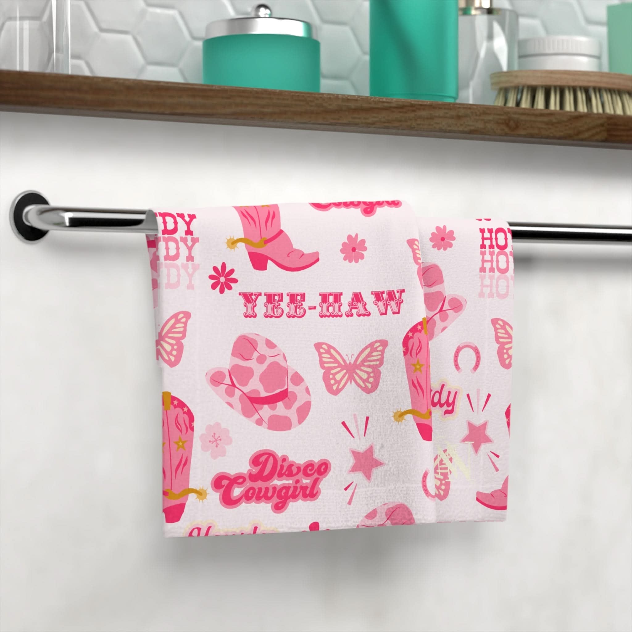 Disco Cowgirl | Mix & Match Lils’ Fun-Flirty Lovers’ Towels