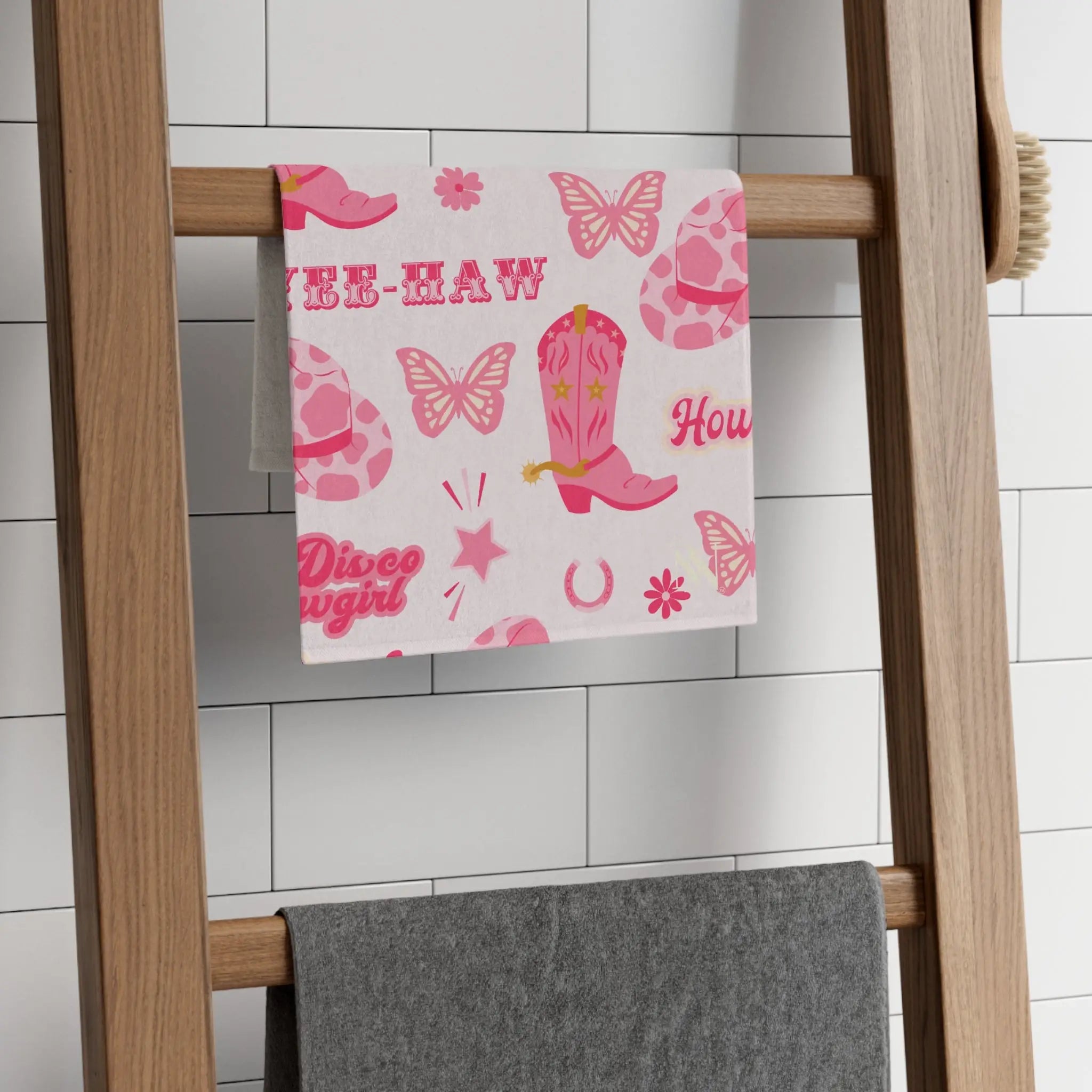 Disco Cowgirl | Mix & Match Soft Fun-Flirty Lovers’ Towels