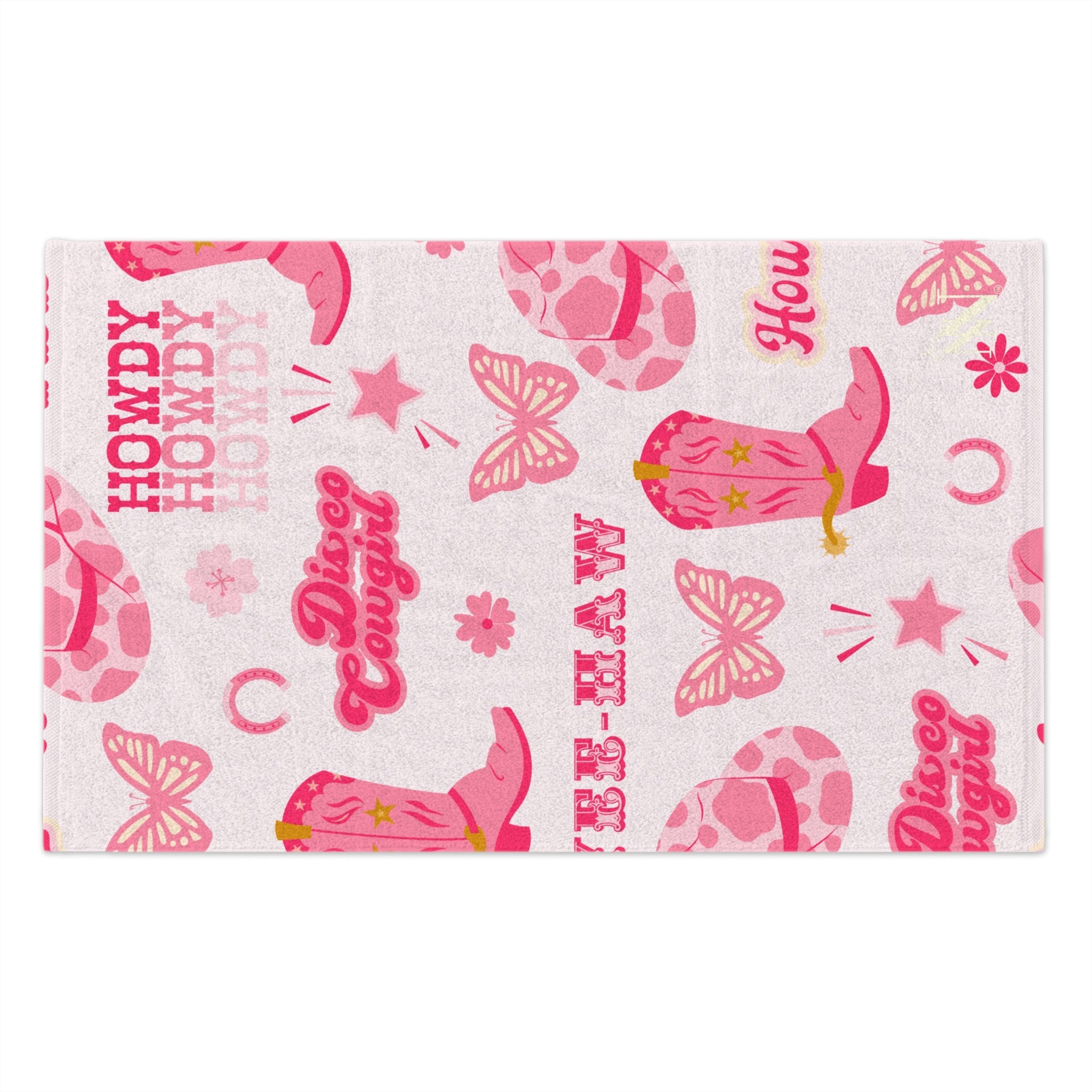 Disco Cowgirl | Mix & Match Soft Fun-Flirty Lovers’ Towels