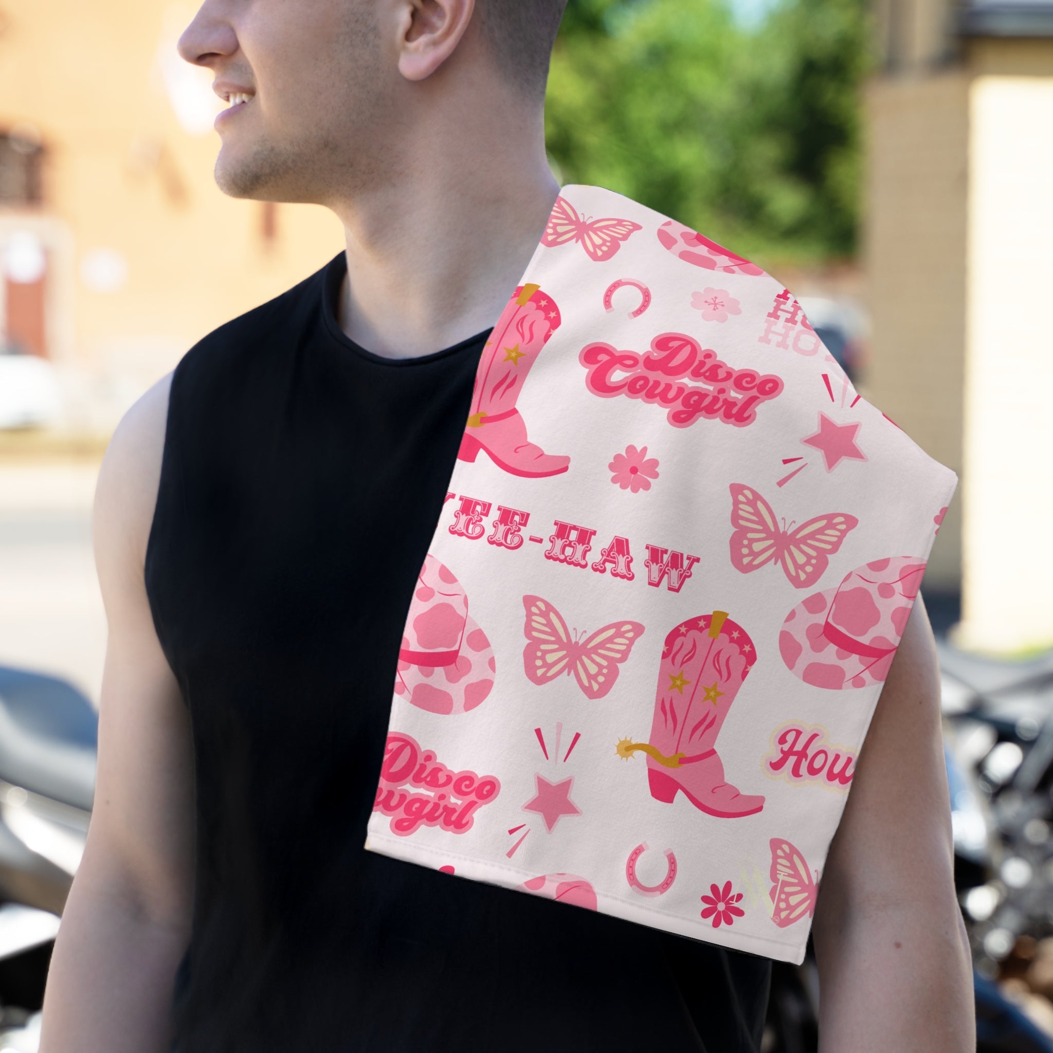 Disco Cowgirl | Mix & Match Soft Fun-Flirty Lovers’ Towels