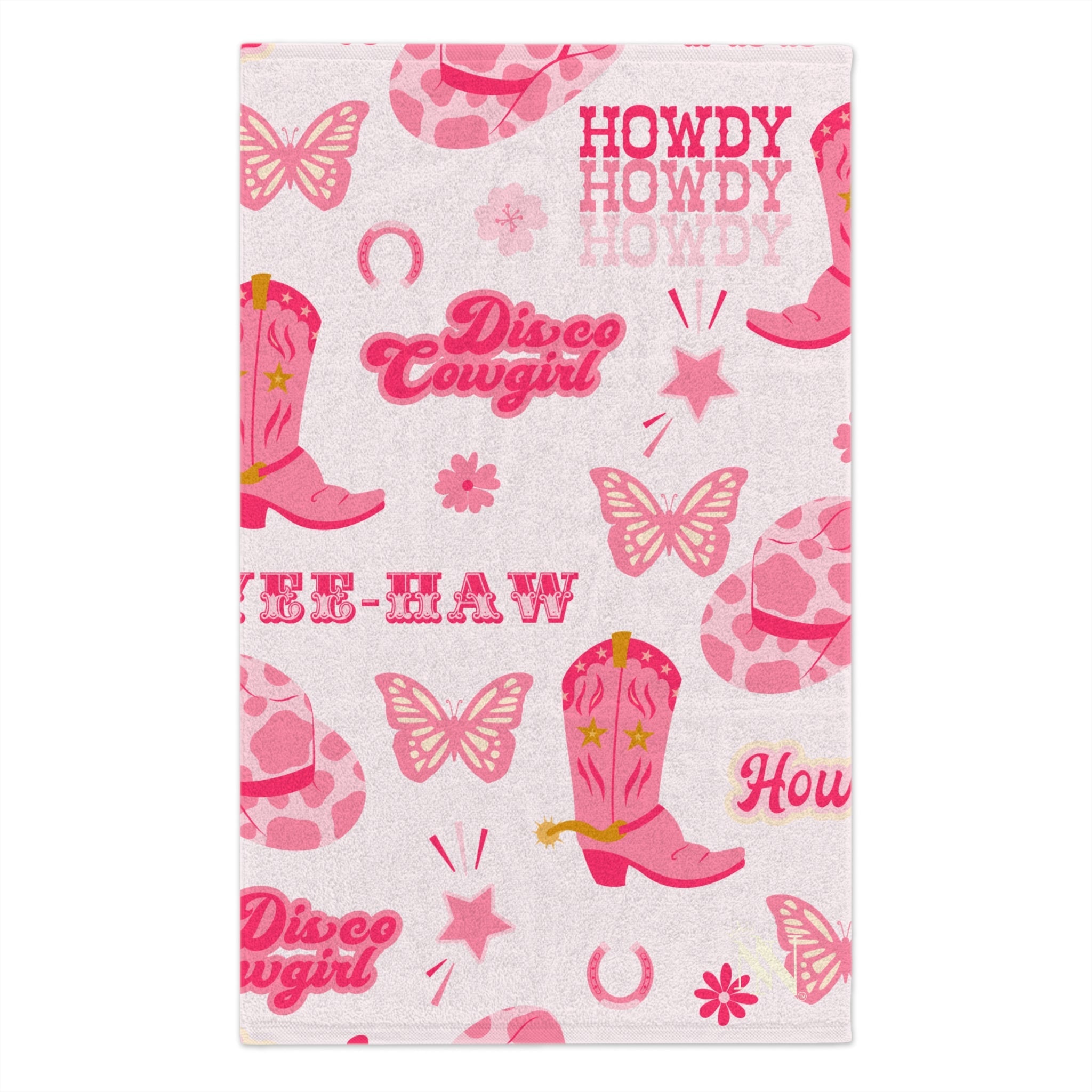 Disco Cowgirl | Mix & Match Soft Fun-Flirty Lovers’ Towels