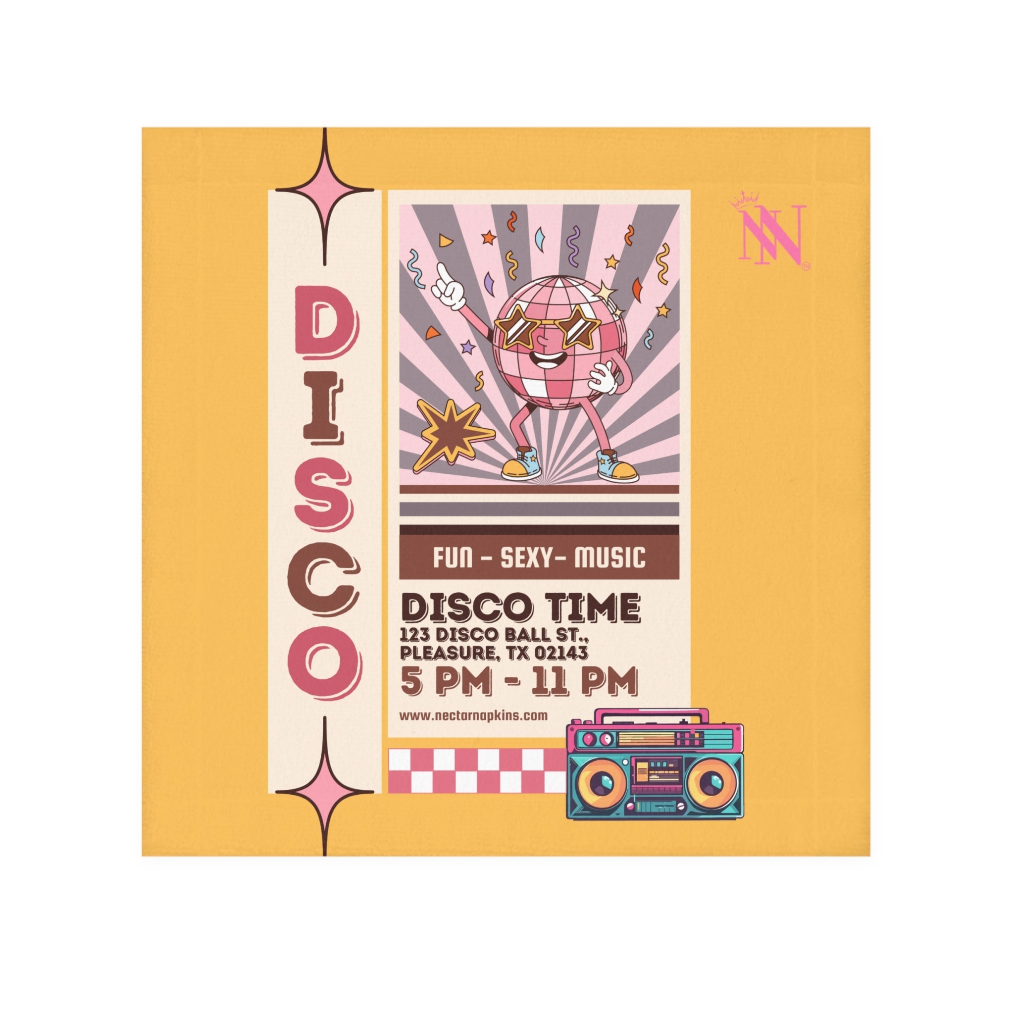 Disco | Mix & Match Lils’ Fun-Flirty Lovers’ Towels