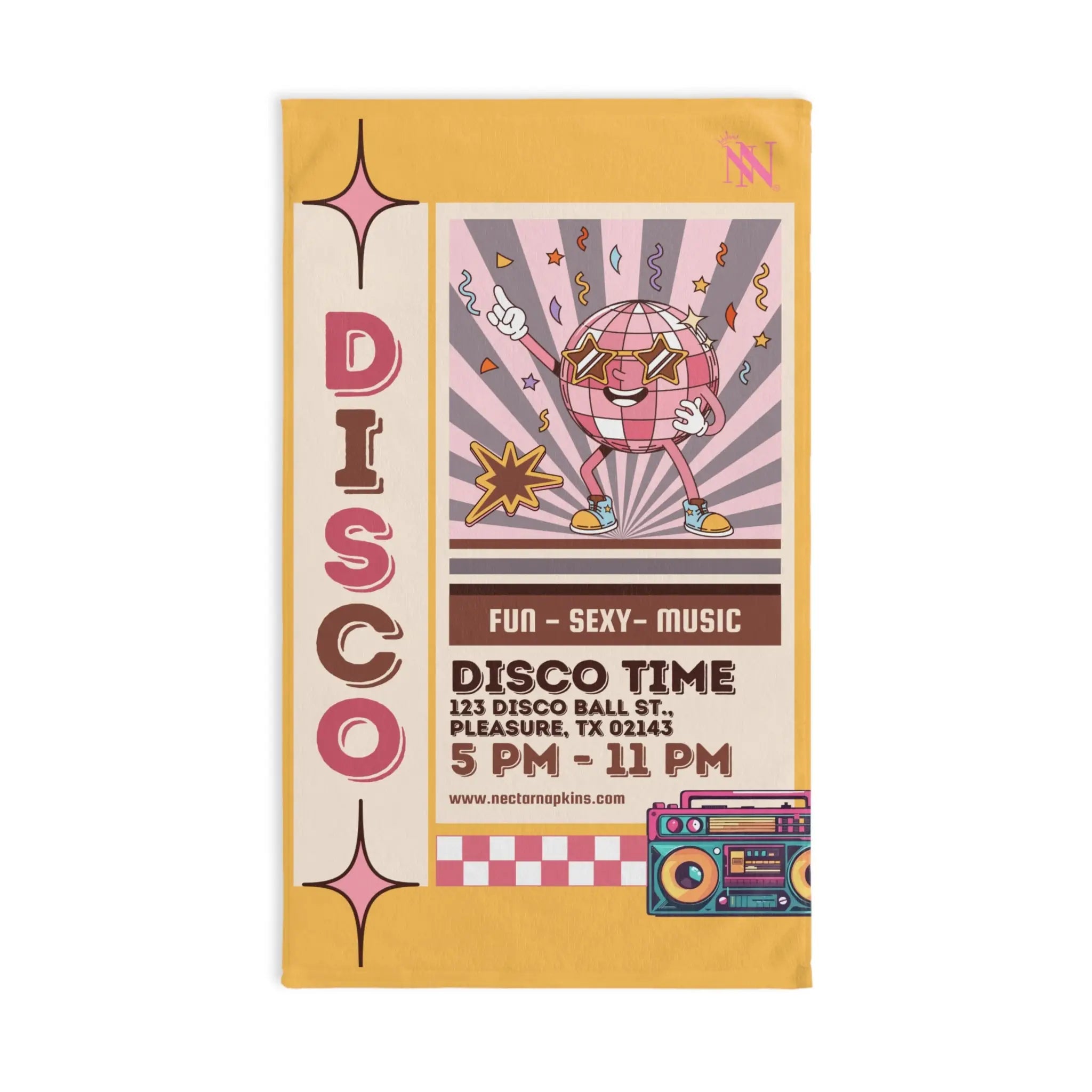 Disco | Mix & Match Original Fun-Flirty Lovers’ Towels