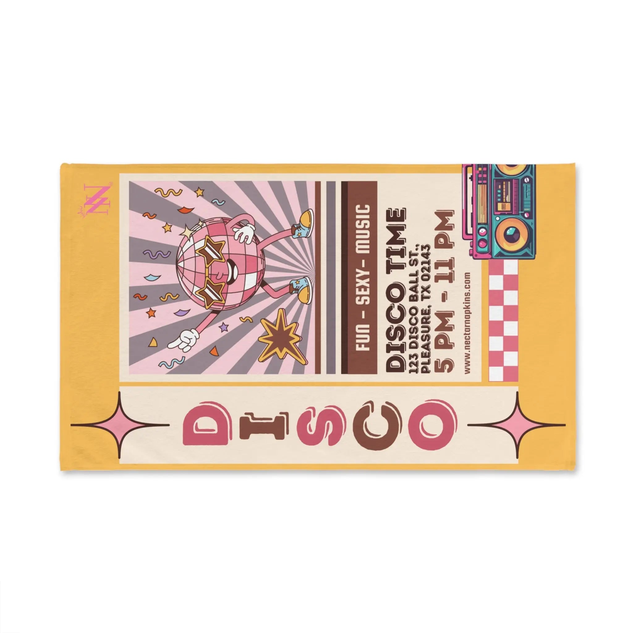 Disco | Mix & Match Original Fun-Flirty Lovers’ Towels