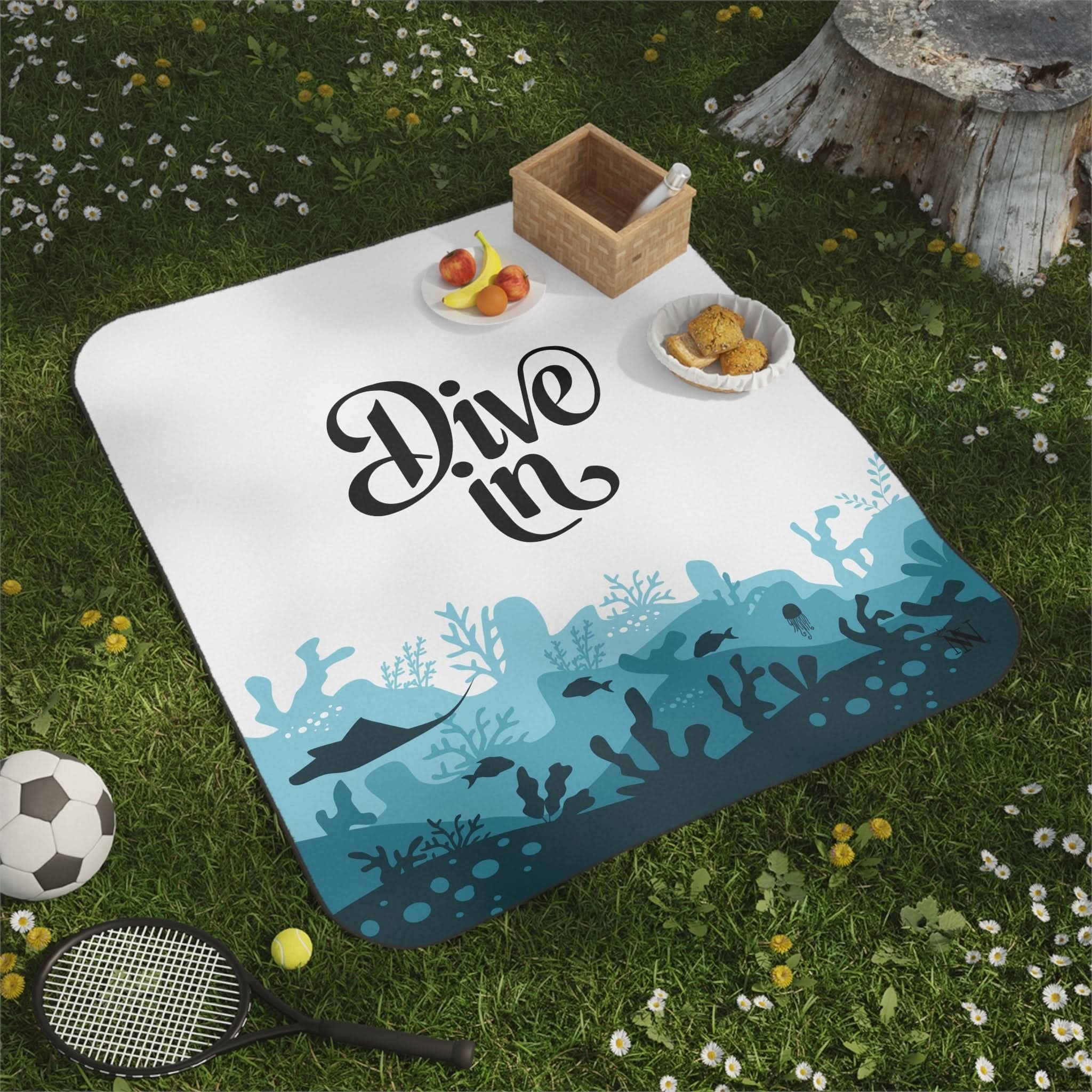 Dive In | Mix Match Fun-Flirty Lovers’ Water-Resistant Blankets