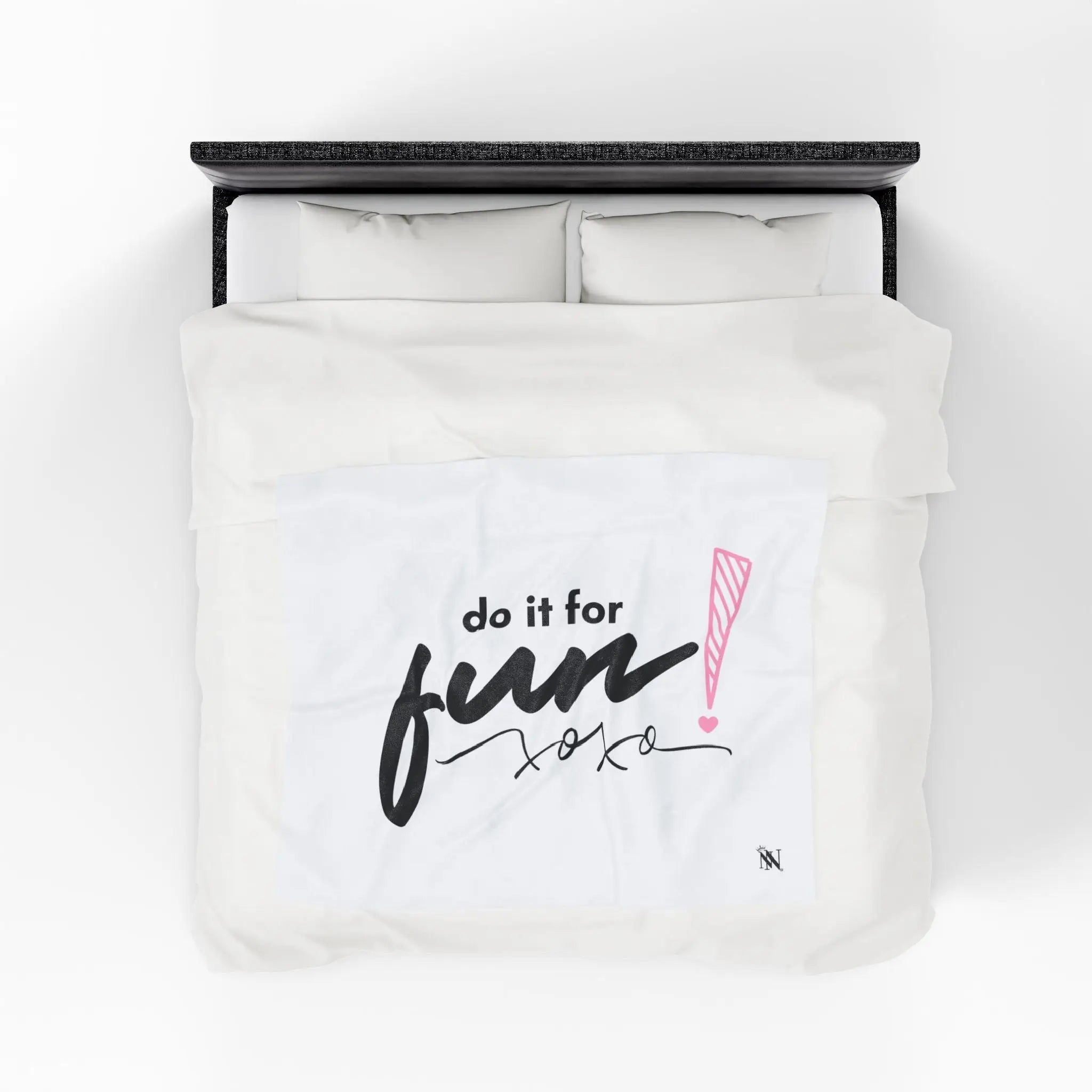 Do It For Fun! XOXO | Mix & Match Soft Fun-Flirty Lovers’ Blankets