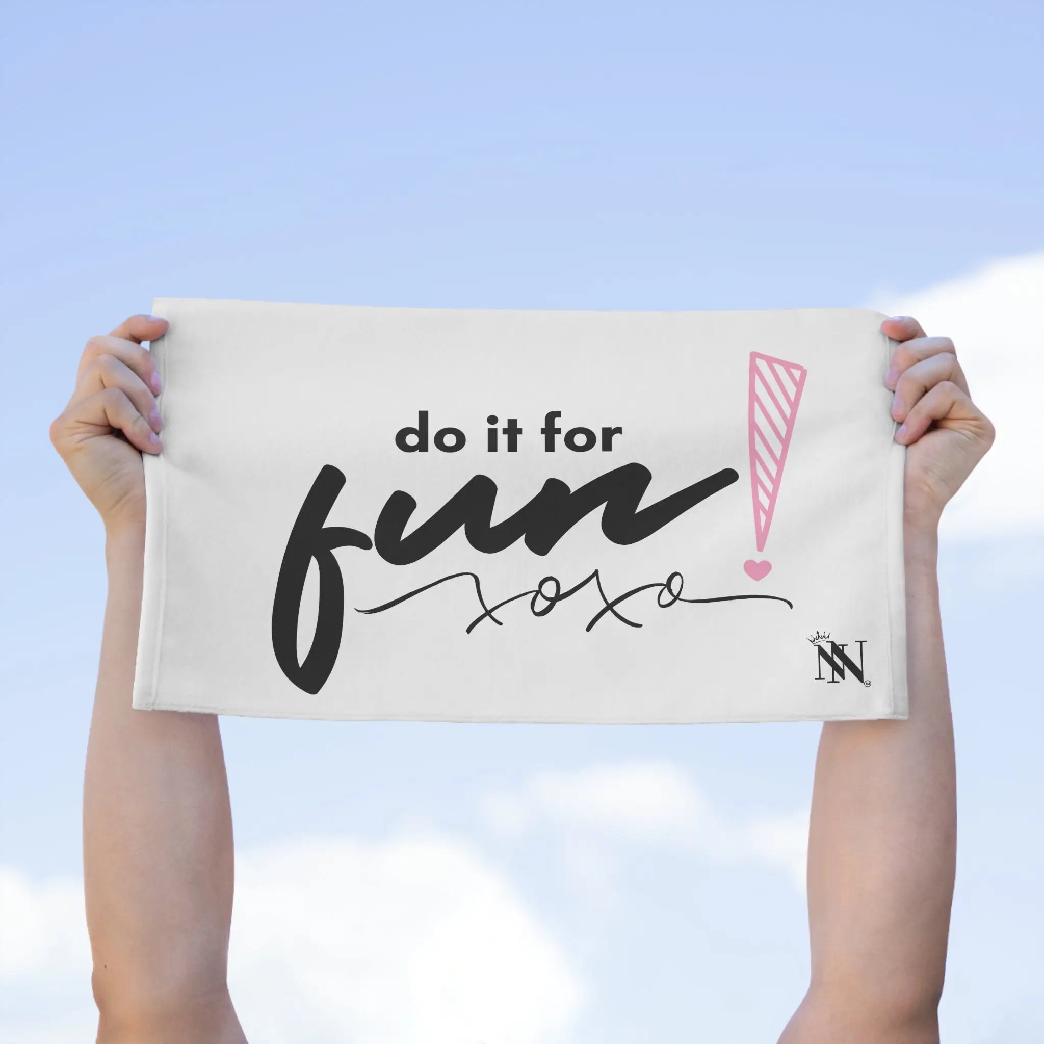 Do It For Fun! XOXO | Mix & Match Soft Fun-Flirty Lovers’ Towels
