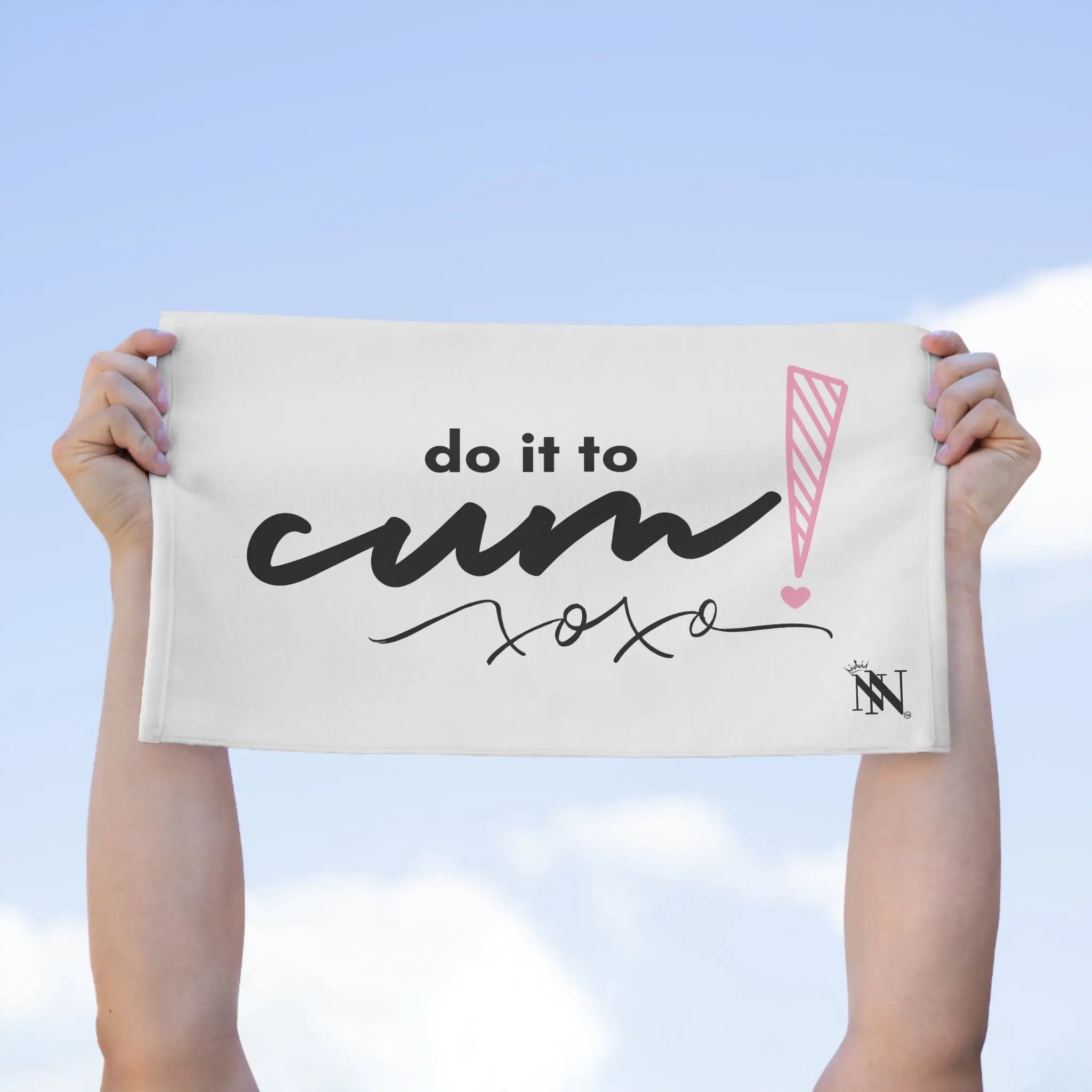 Do It To Cum! | Mix & Match Soft Fun-Flirty Lovers’ Towels