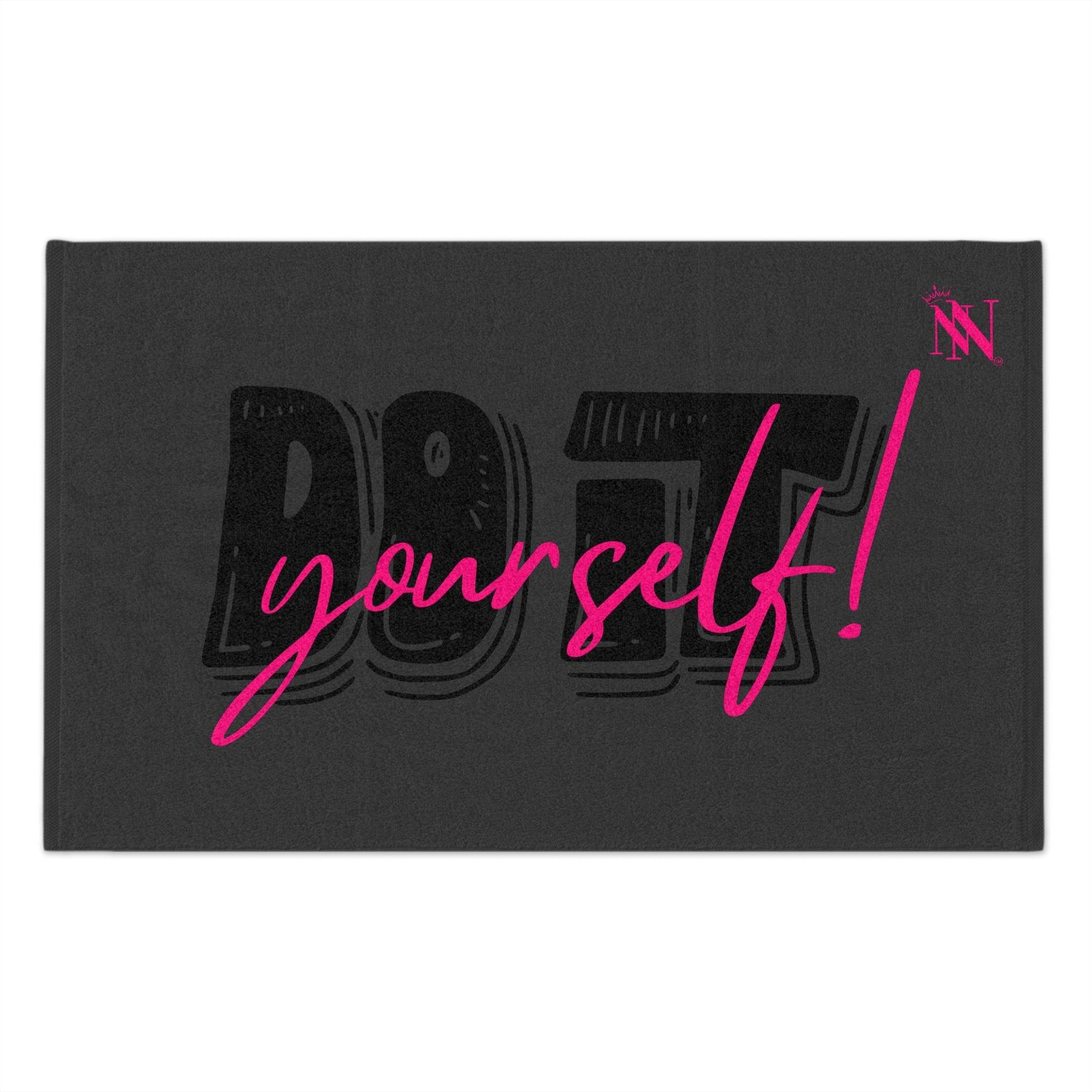 Do It Yourself! Dark Grey Mix & Match Soft Sex Towels | Flirty Lovers’ Gifts