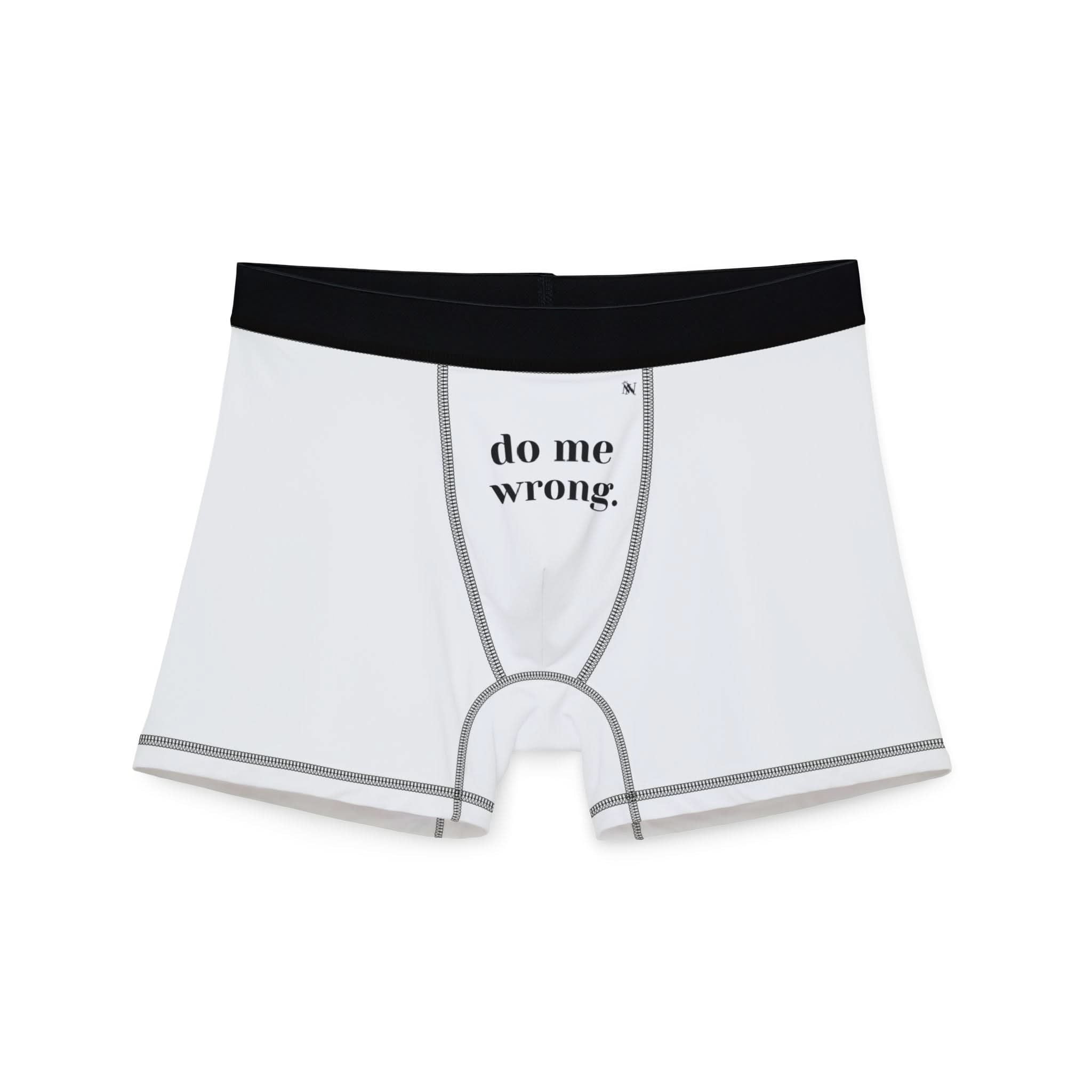 Do Me Wrong | Mix & Match Fun-Flirty Lovers’ Boxer Briefs