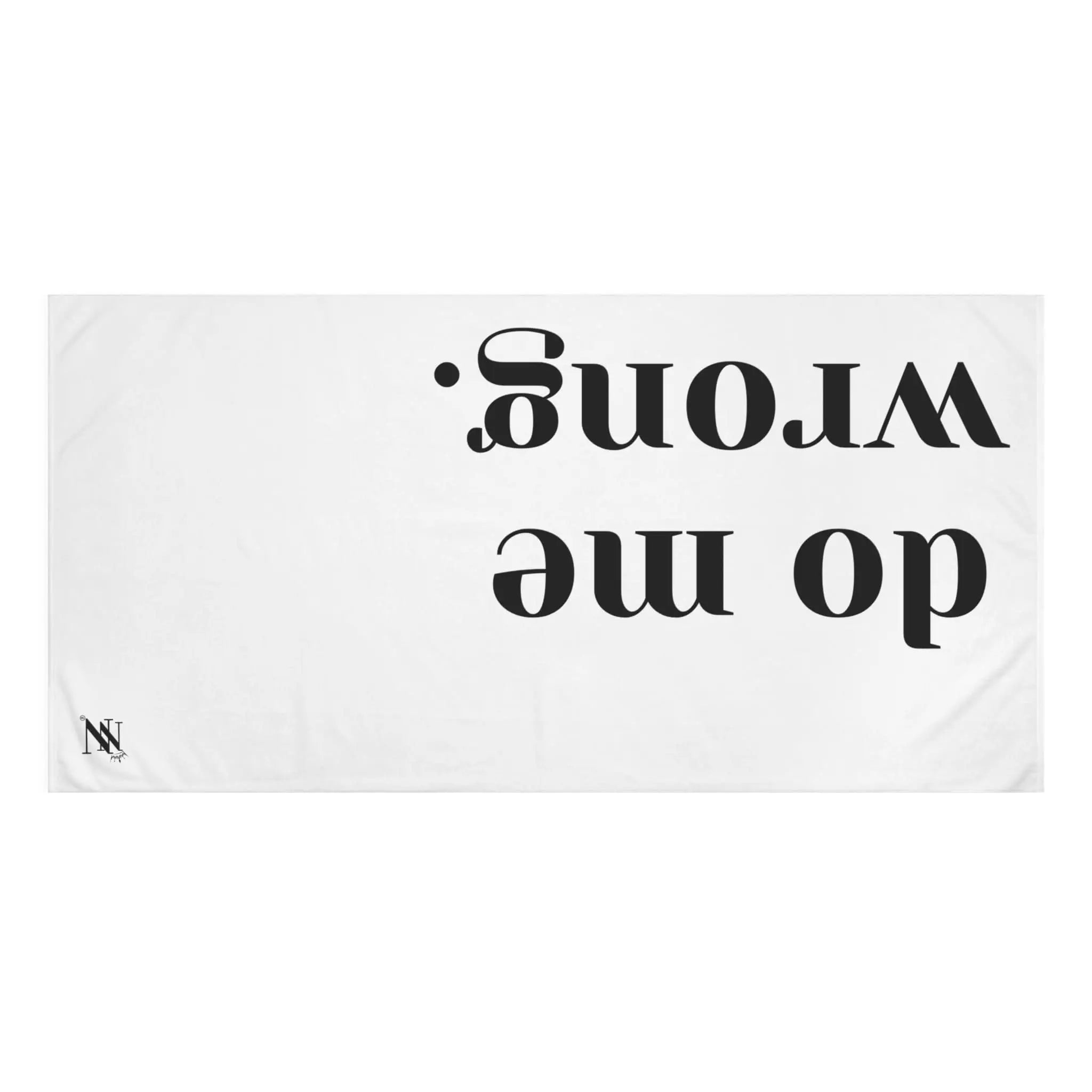 Do Me Wrong. | Mix & Match Naughty XL Fun-Flirty Lovers’ Towels