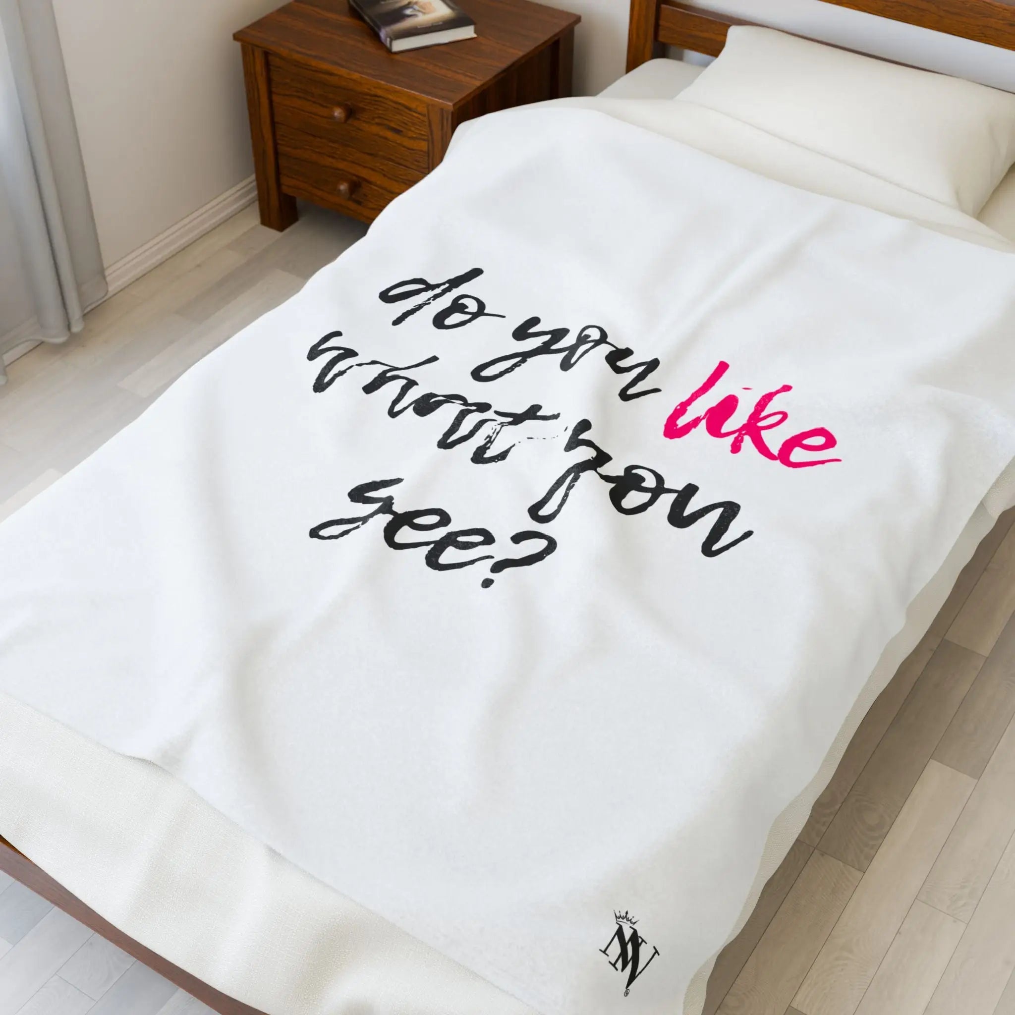 Do You Like What You See? | Mix & Match Fun-Flirty Lovers’ Blankets