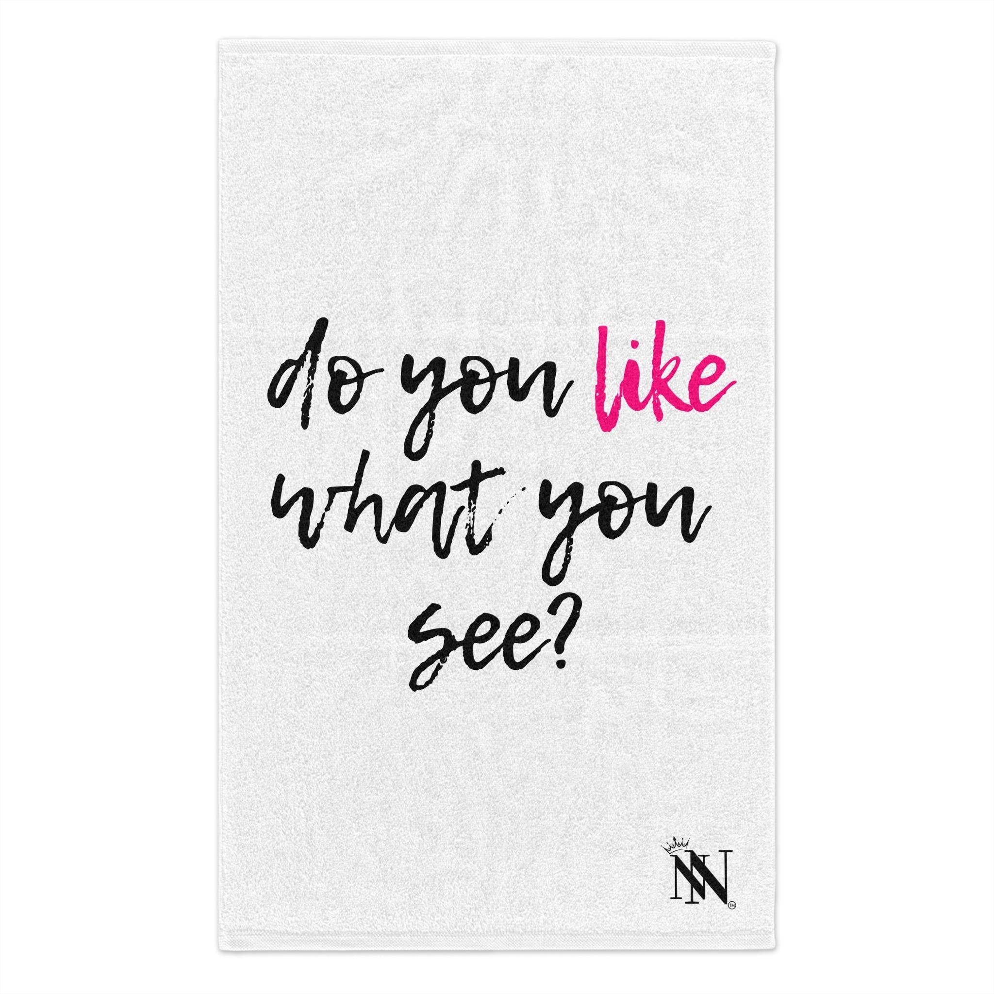 Do You Like What You See? | Mix & Match Soft Fun-Flirty Lovers’ Towels