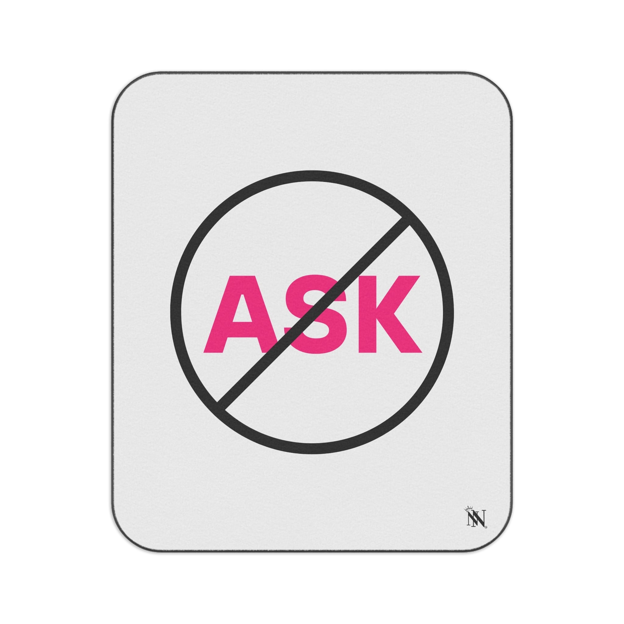 Don’t Ask | Mix Match Fun-Flirty Lovers’ Water-Resistant Blankets