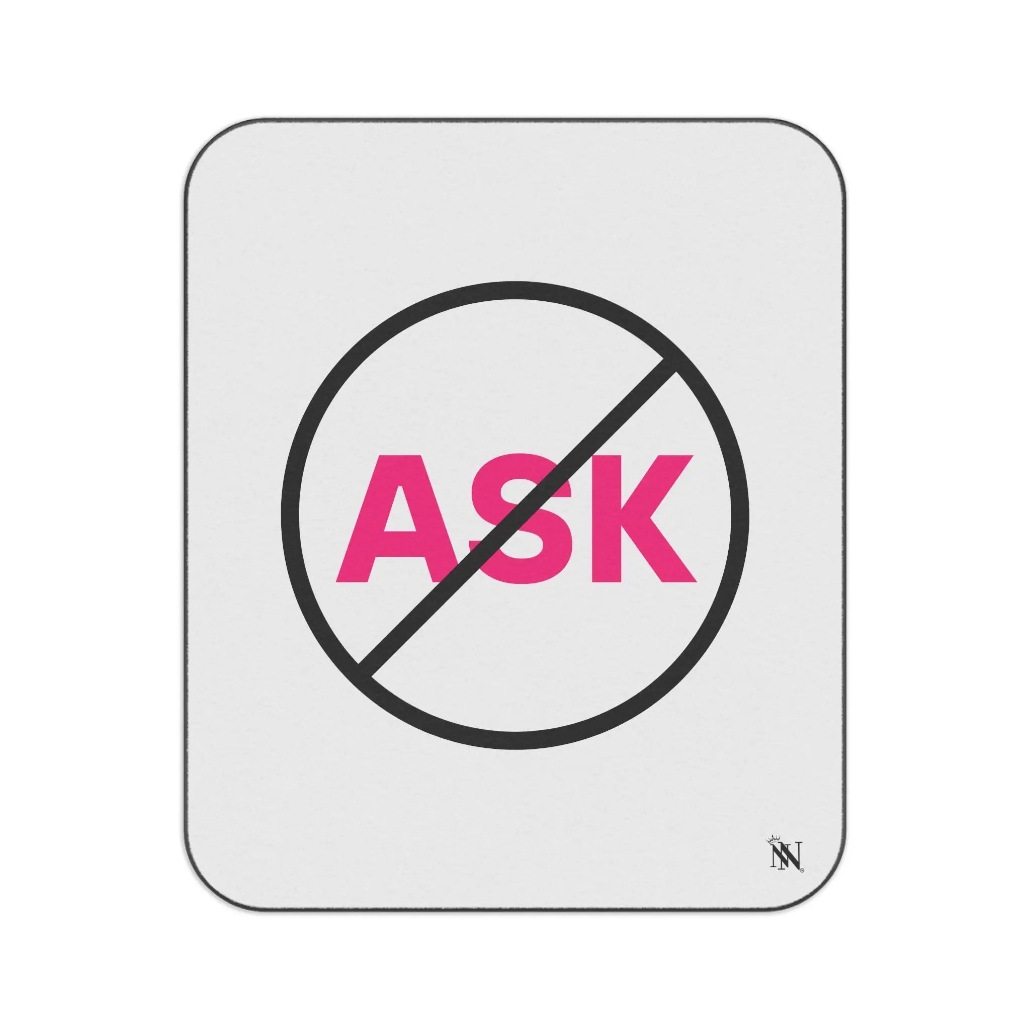 Don’t Ask | Mix Match Fun-Flirty Lovers’ Water-Resistant Blankets