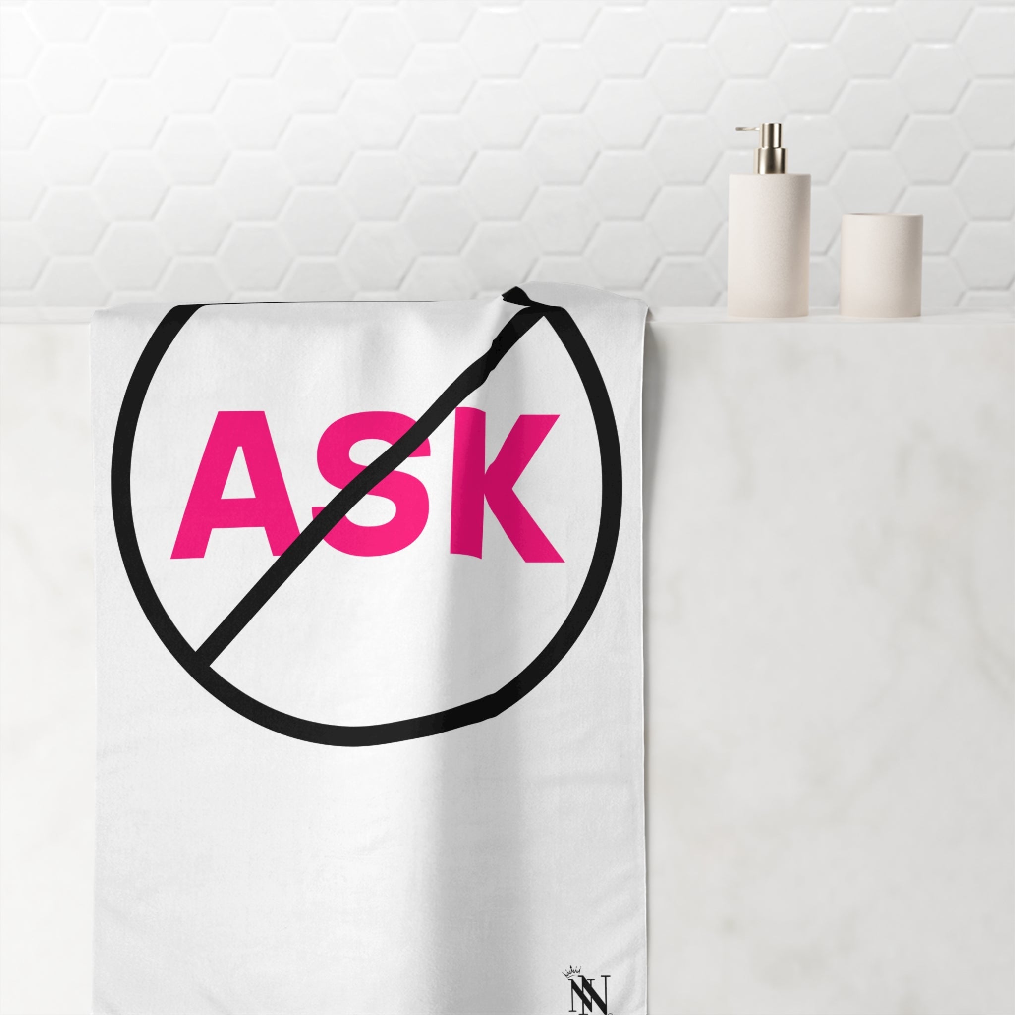 Don’t Ask | Mix & Match XL Fun-Flirty Lovers’ Towels
