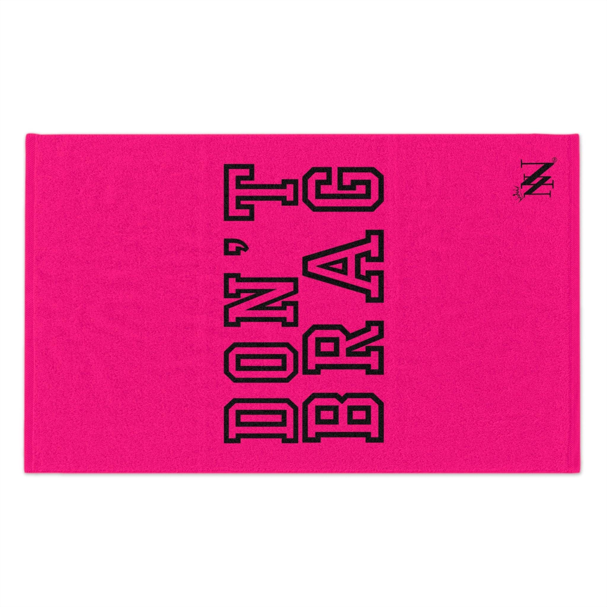 Don’t Brag Pink Mix & Match Soft Sex Towels | Flirty Lovers’ Gifts