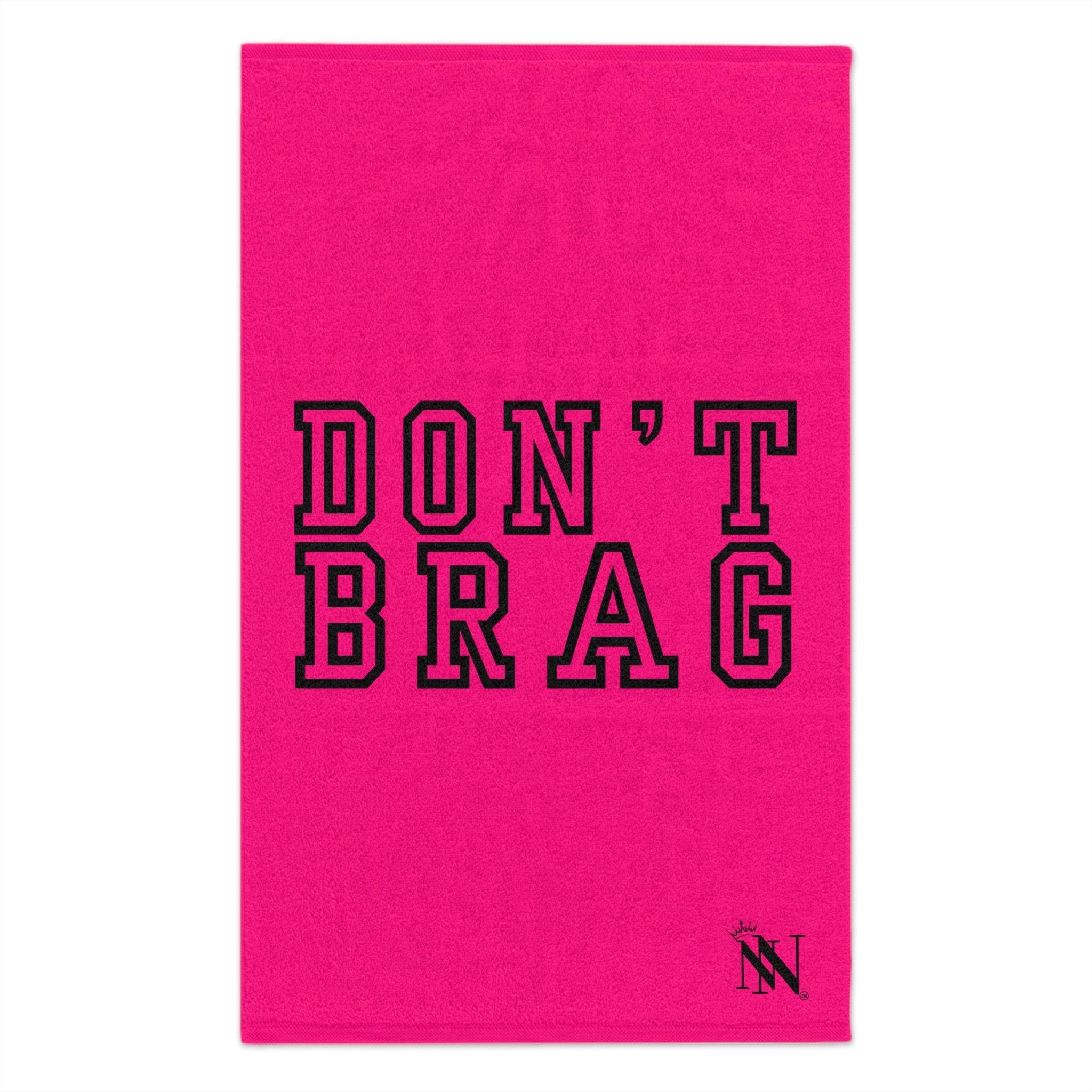 Don’t Brag Pink Mix & Match Soft Sex Towels | Flirty Lovers’ Gifts
