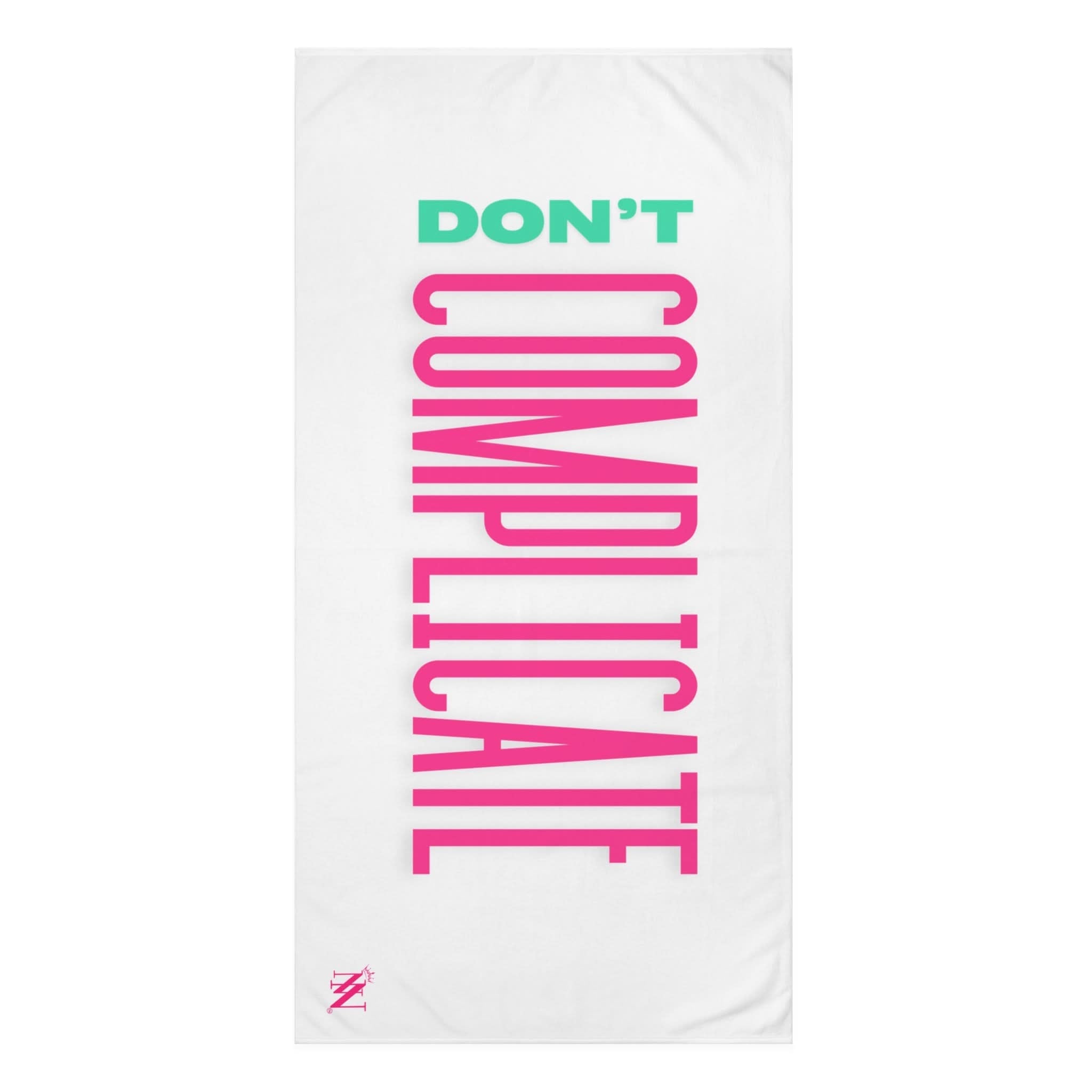 Don’t Complicate | Mix & Match Naughty XL Fun-Flirty Lovers’ Towels