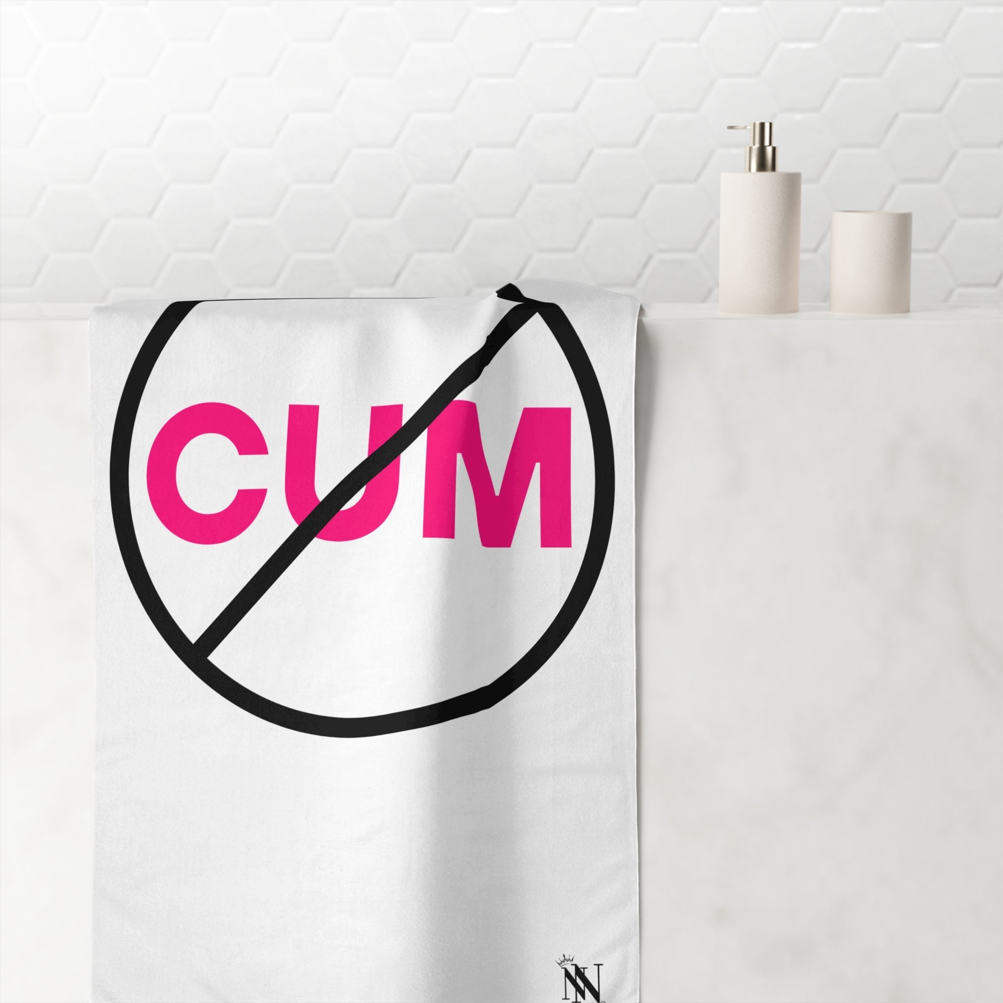 Don’t Cum | Mix & Match XL Fun-Flirty Lovers’ Towels