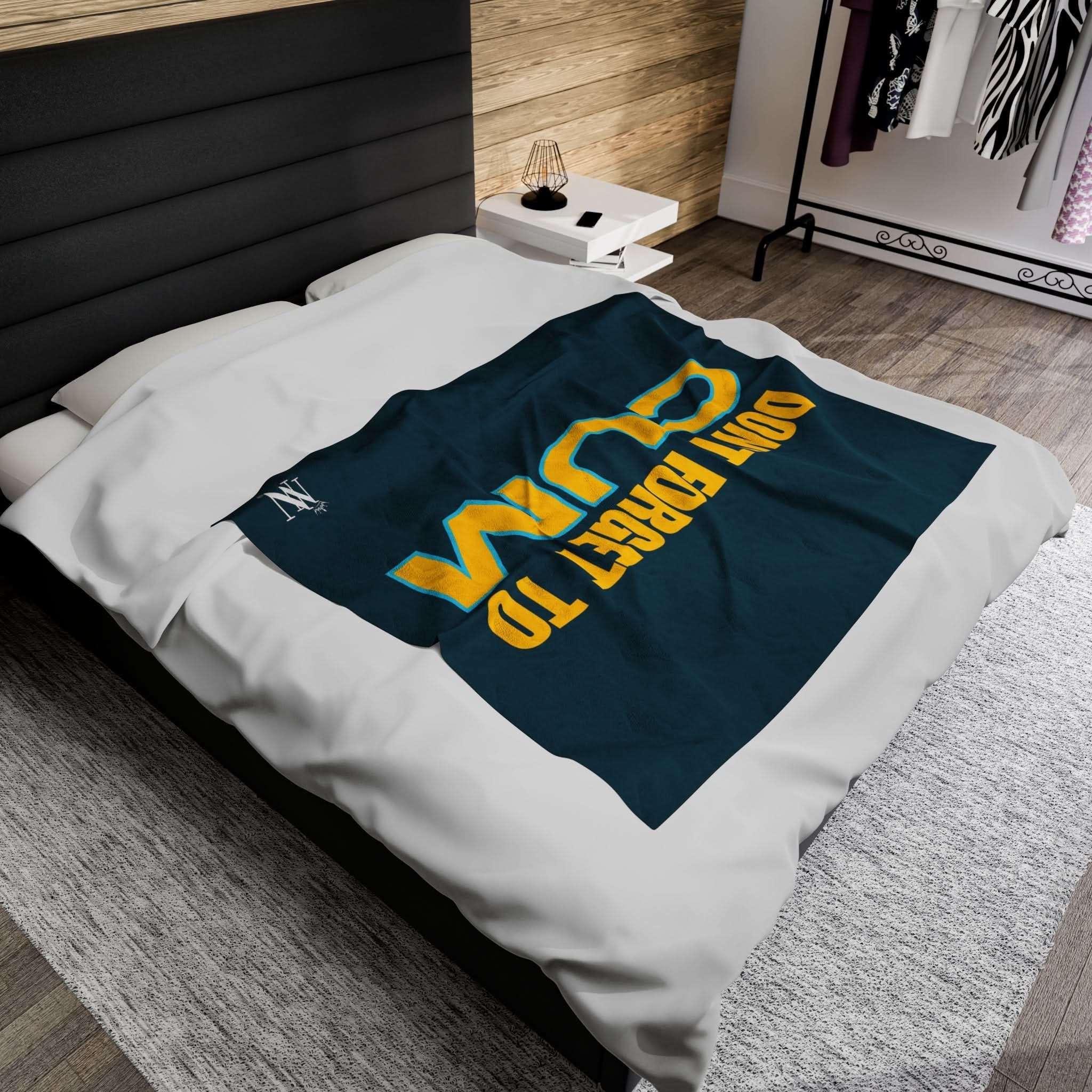 Donāt Forget to Cum | Mix & Match Fun-Flirty Loversā Blankets