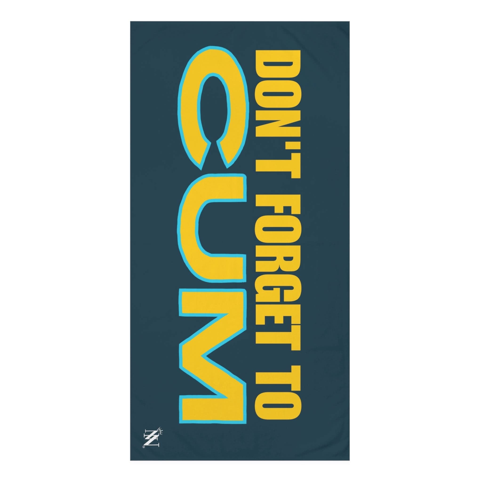 Don’t Forget to Cum | Mix & Match Naughty XL Fun-Flirty Lovers’ Towels