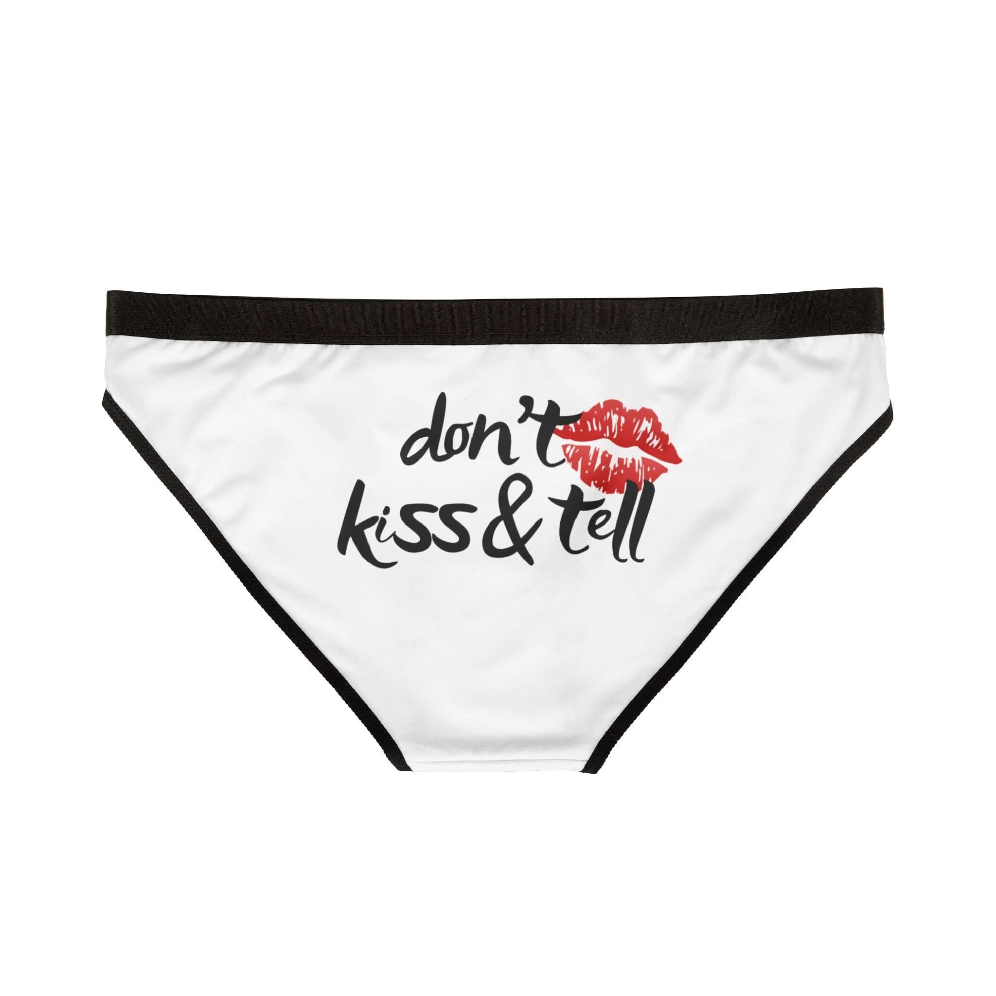 Don’t Kiss & Tell | Mix & Match Women’s Fun-Flirty Lovers’ Panties