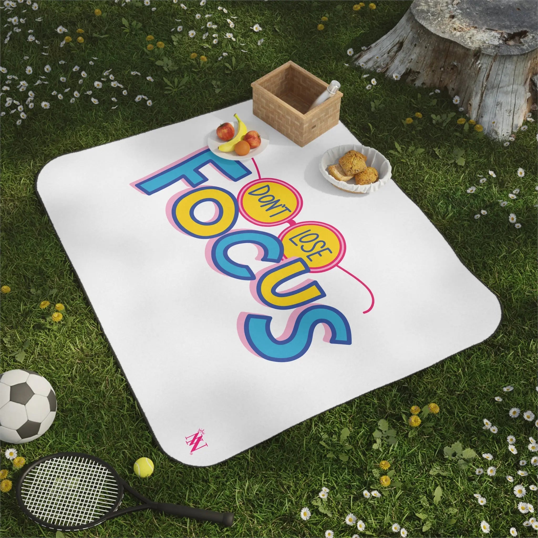 Don’t Lose Focus | Mix Match Fun-Flirty Lovers’ Water-Resistant Blankets
