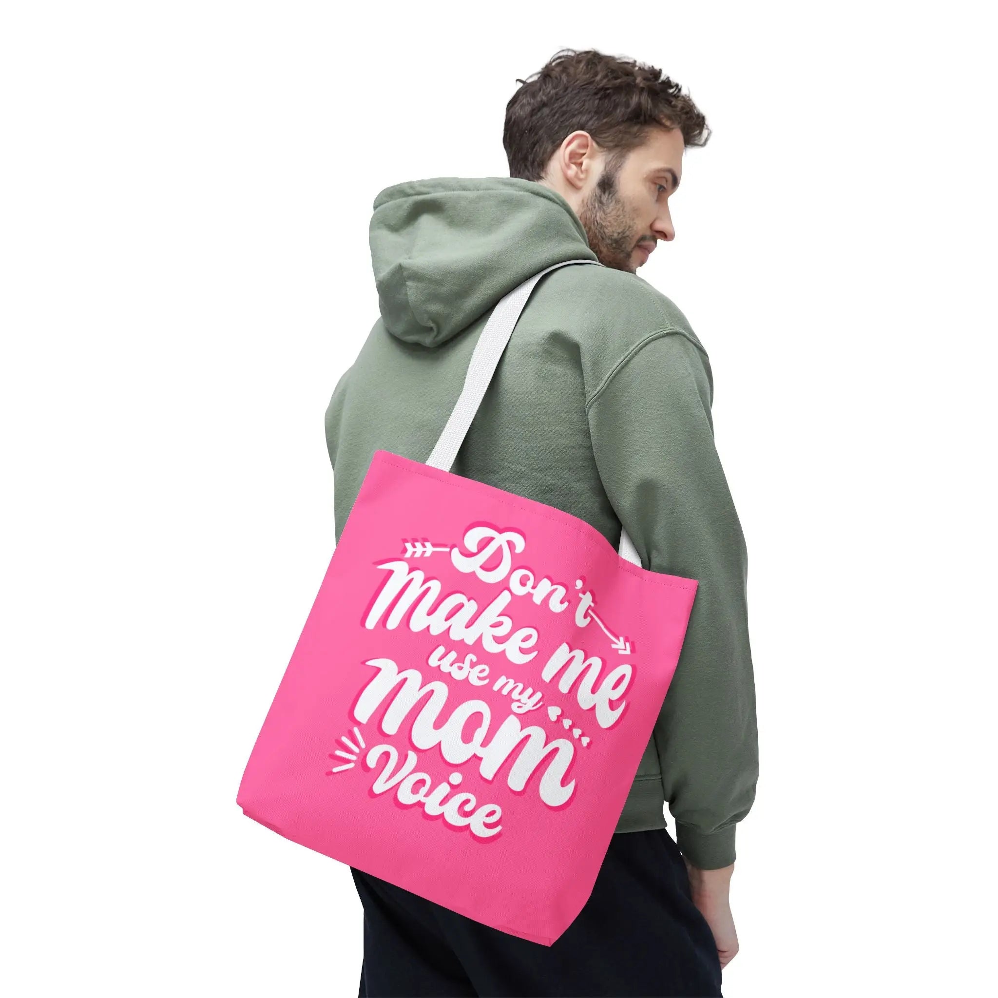 Don’t Make Me Use My Mom Voice | Mix & Match Fun-Flirty Lovers’ Totes