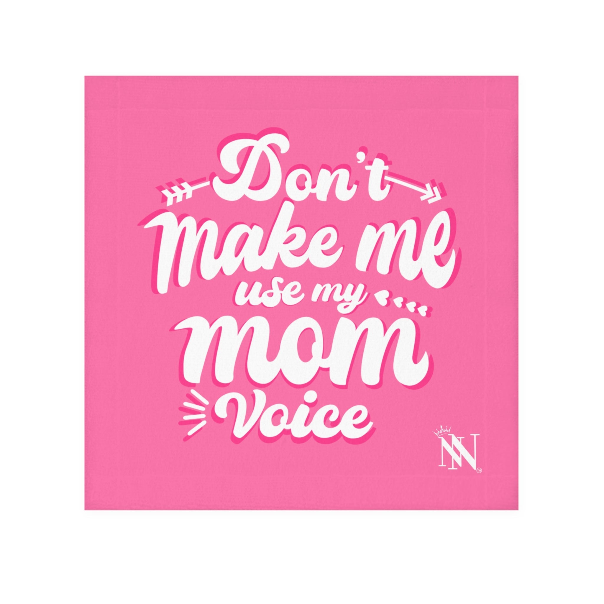 Don’t Make Me Use My Mom Voice Mix & Match Lils’ Fun-Flirty Lovers’ Towels