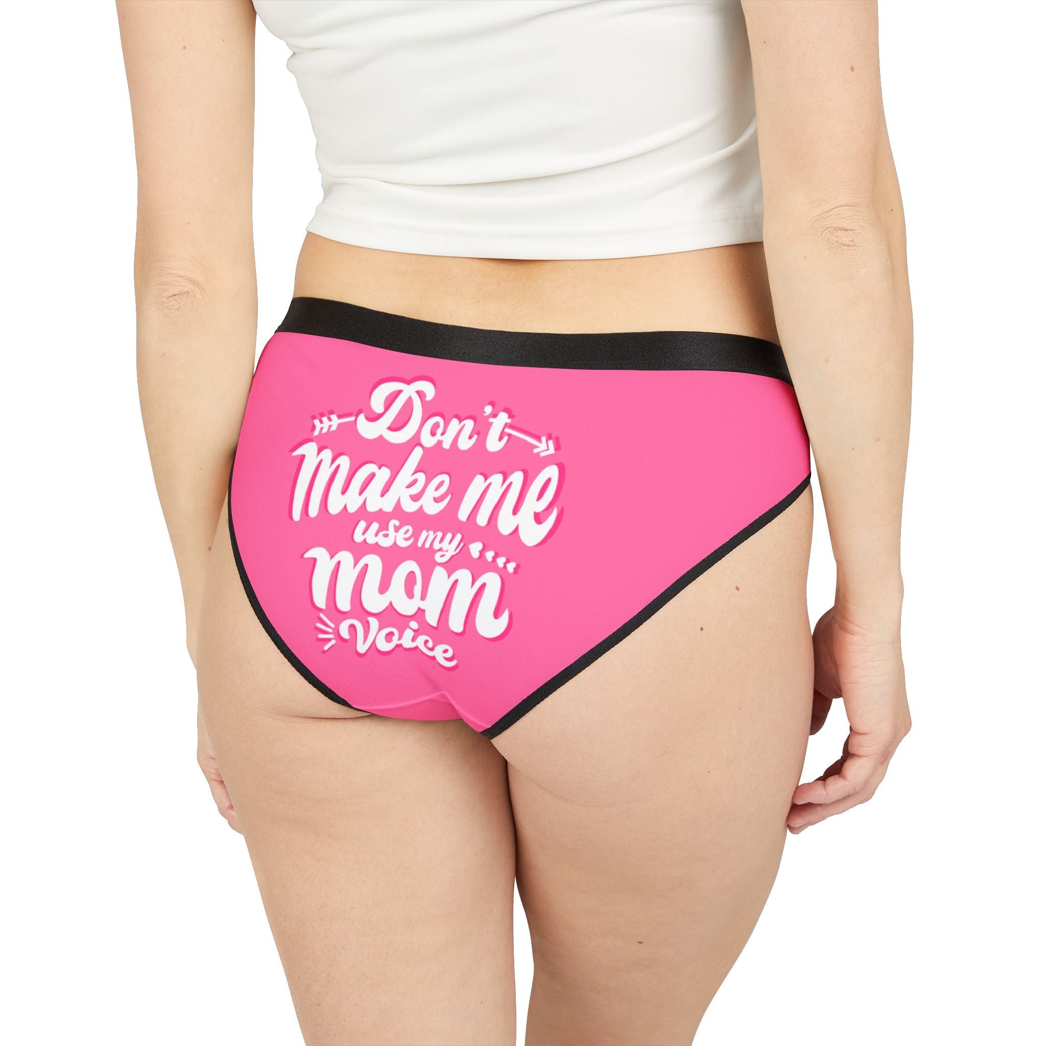 Don’t Make Me Use My Mom Voice | Mix & Match Women’s Fun-Flirty Lovers’ Panties
