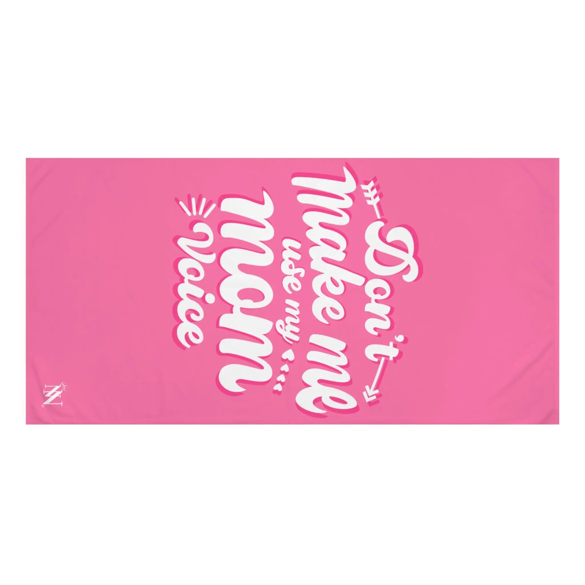 Don’t Make Me Use My Mom Voice | Mix & Match XL Fun-Flirty Lovers’ Towels